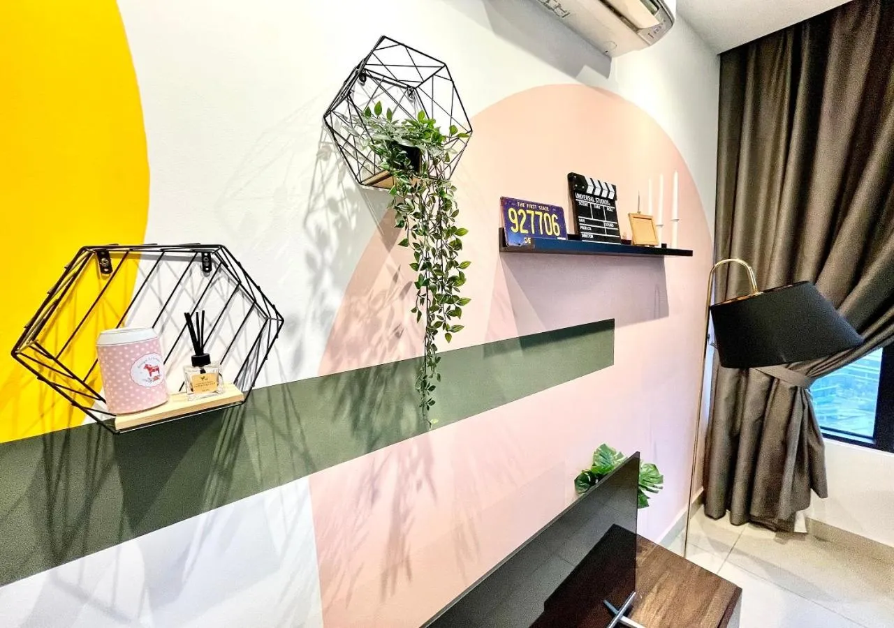 Living room in KL Gateway Premium Residences by Moka