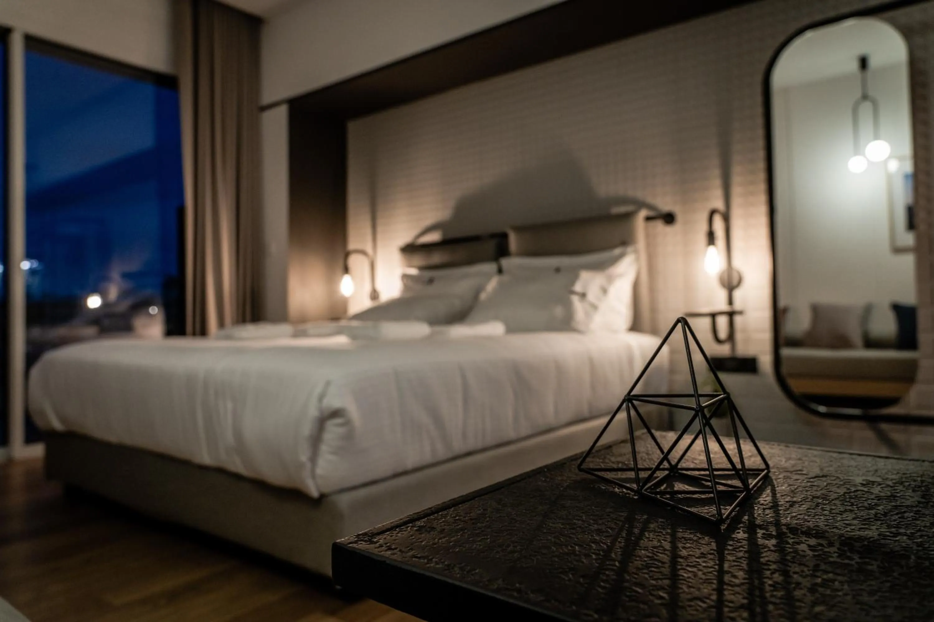 Bed in Athinaion Recreation Suites