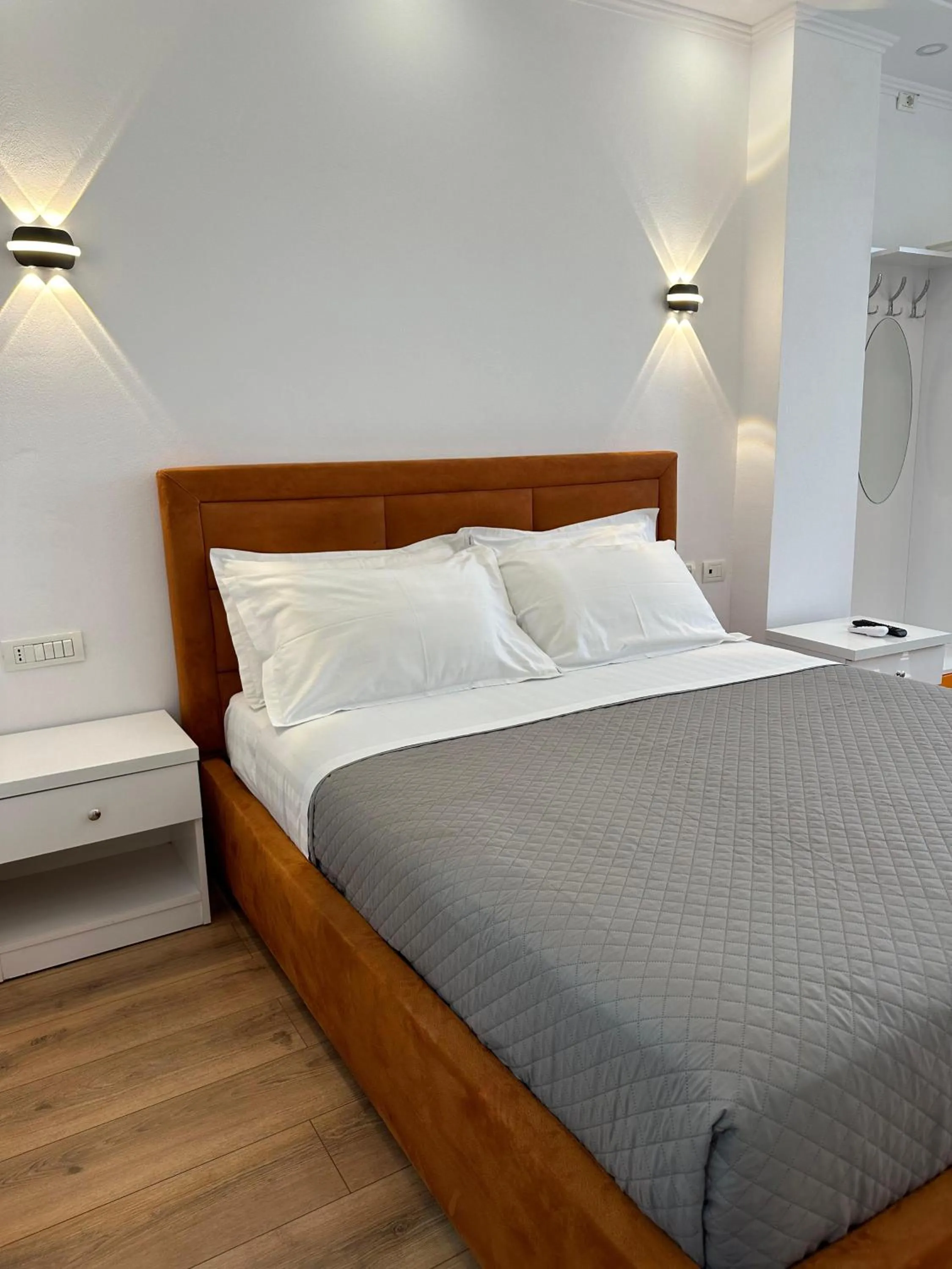 Bed in Hotel Arberia