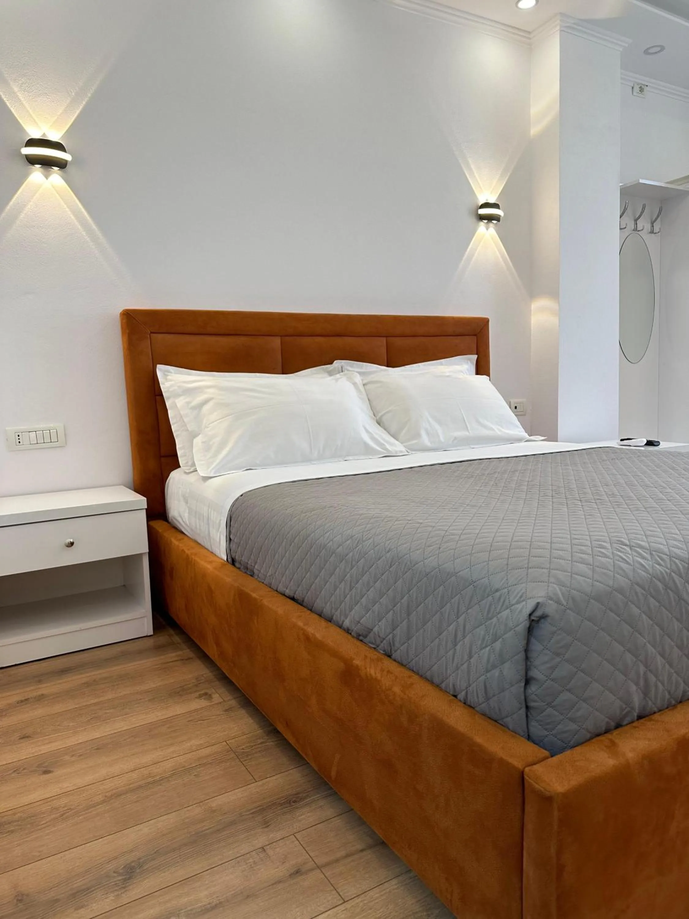 Bed in Hotel Arberia