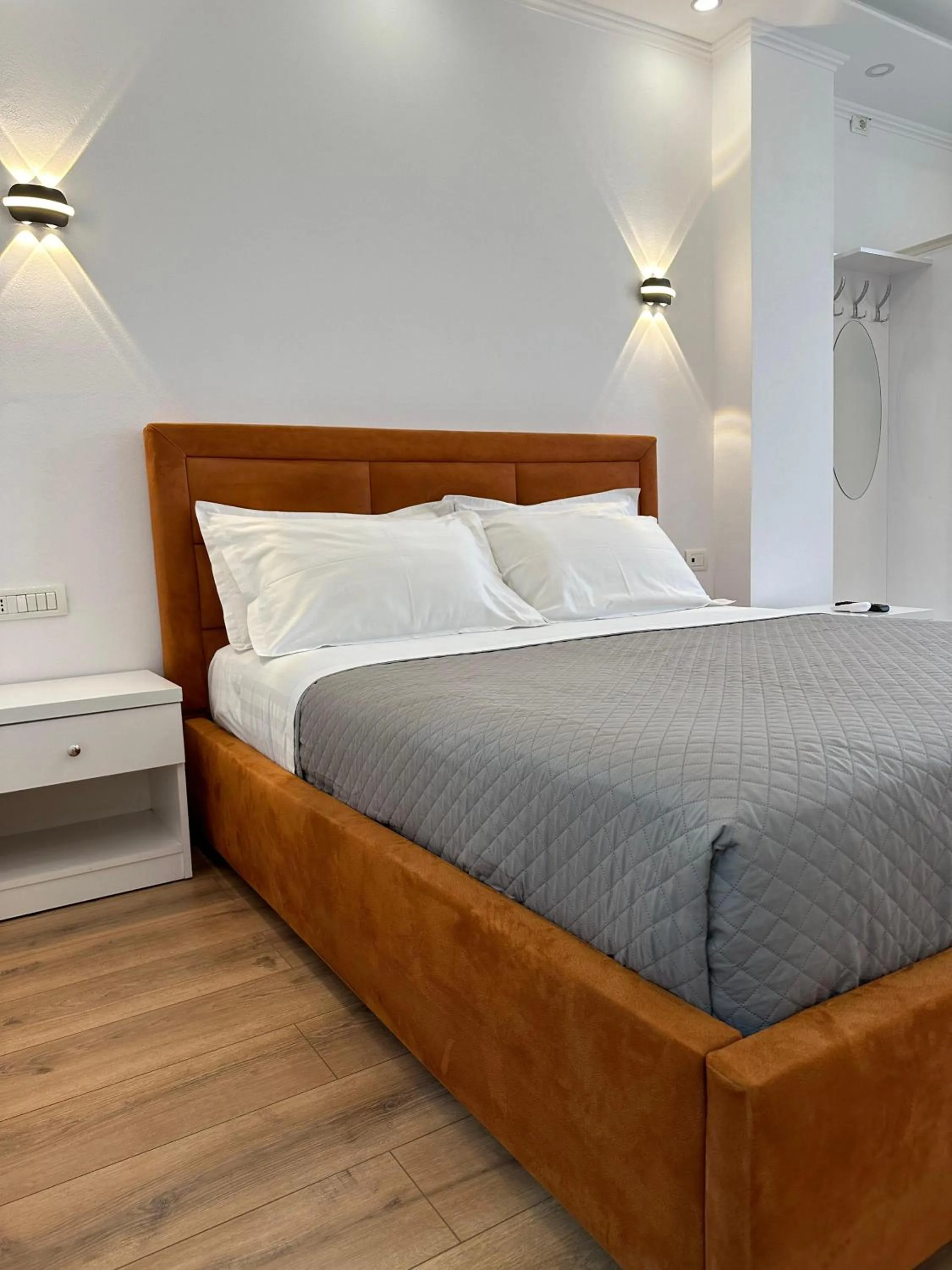 Bed in Hotel Arberia