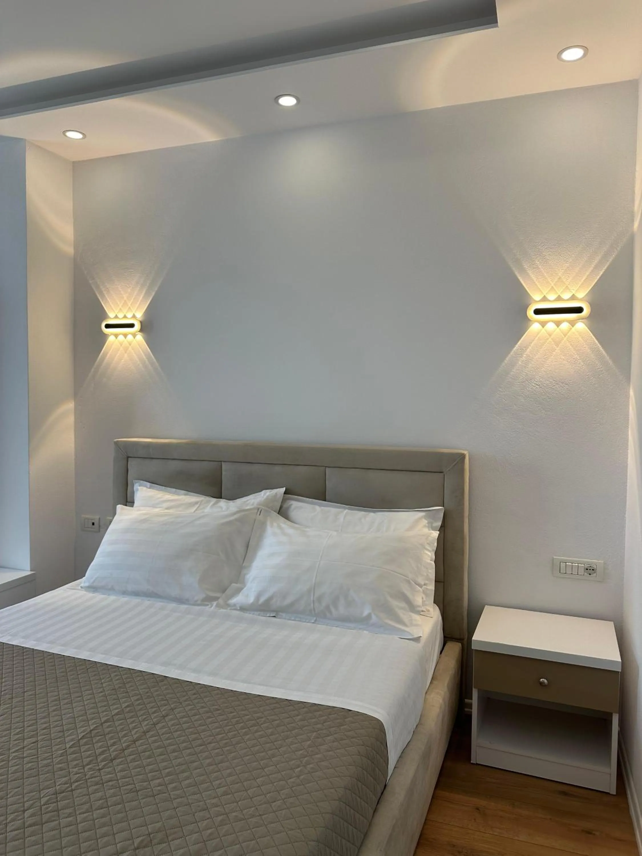 Bed in Hotel Arberia