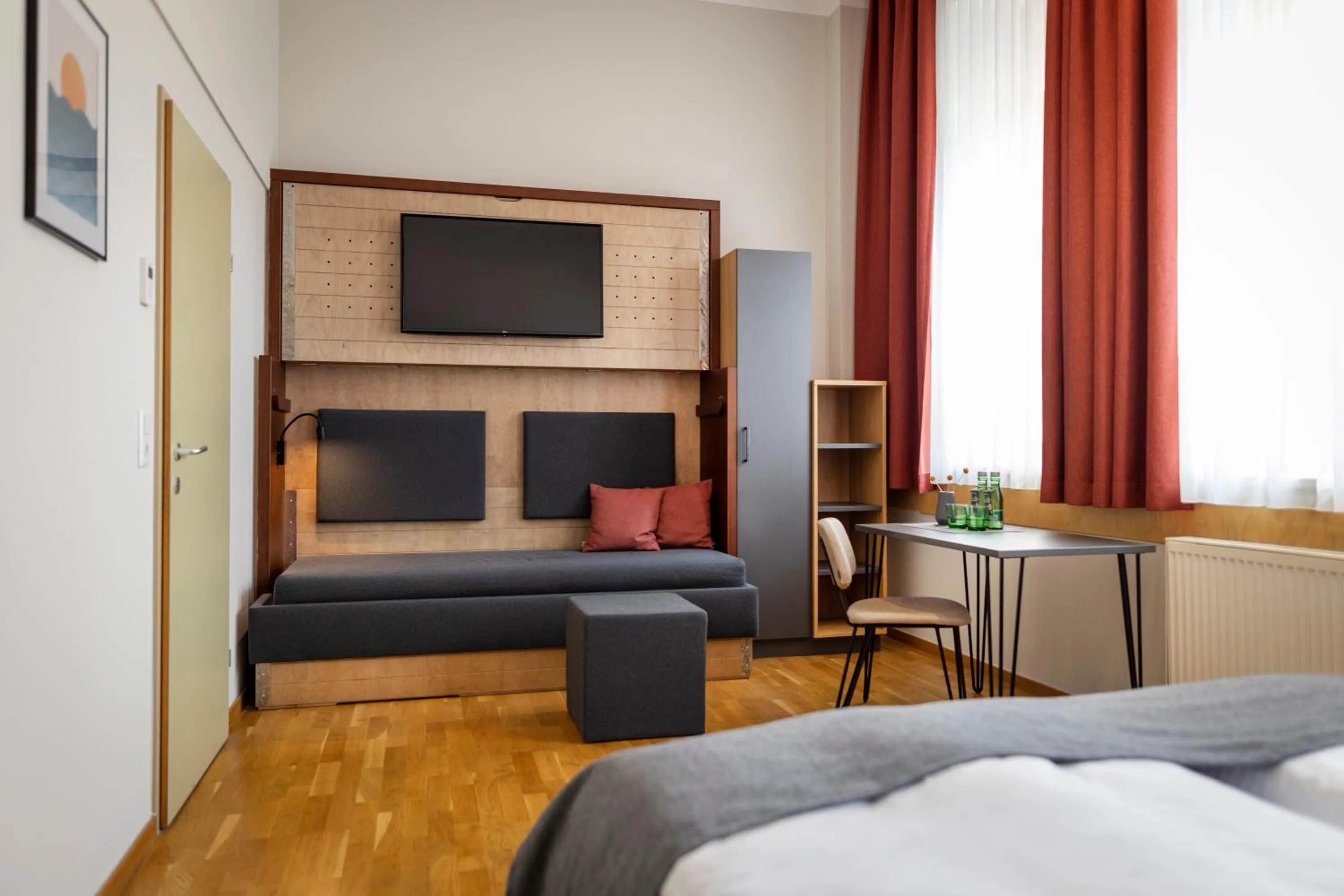 Photo of the whole room, Bed in JUFA Hotel Bregenz