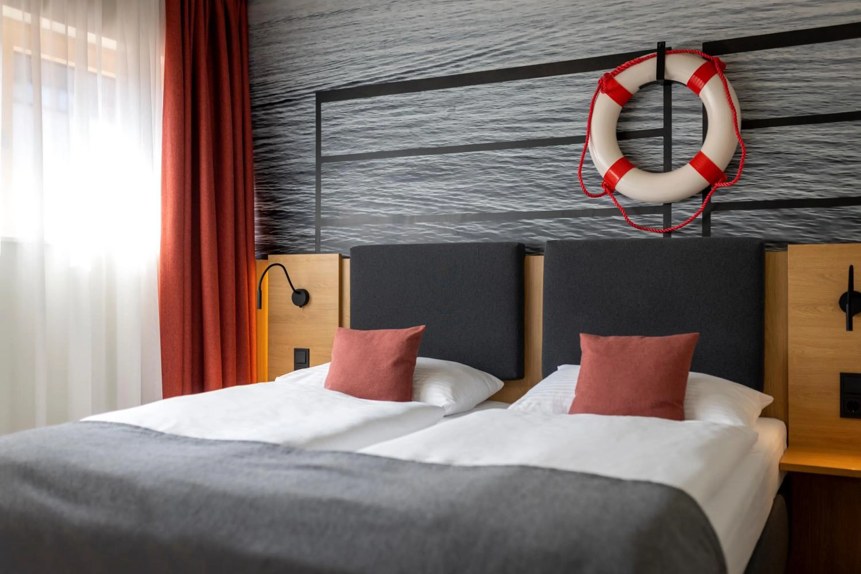 Bed in JUFA Hotel Bregenz