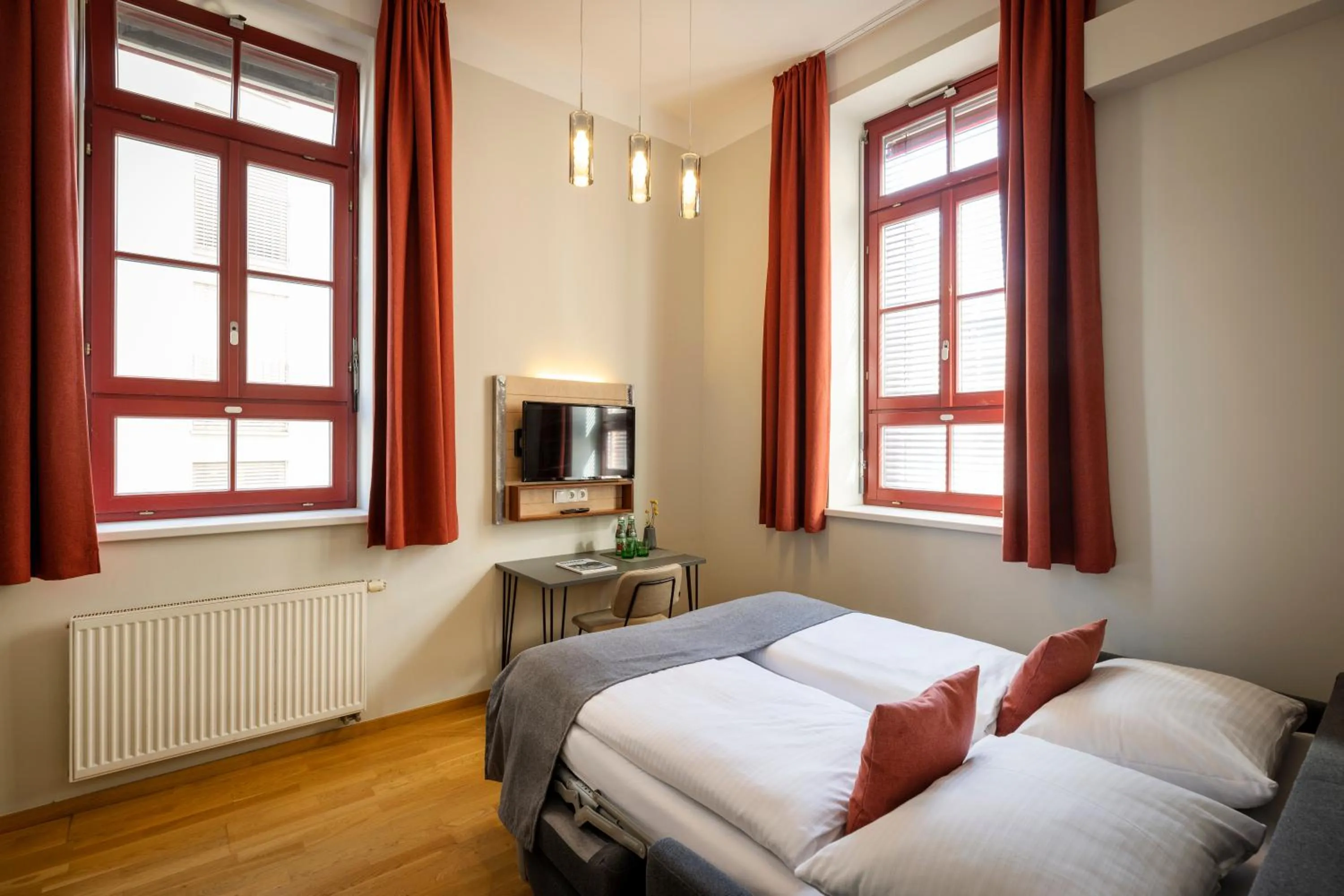 Photo of the whole room, Bed in JUFA Hotel Bregenz