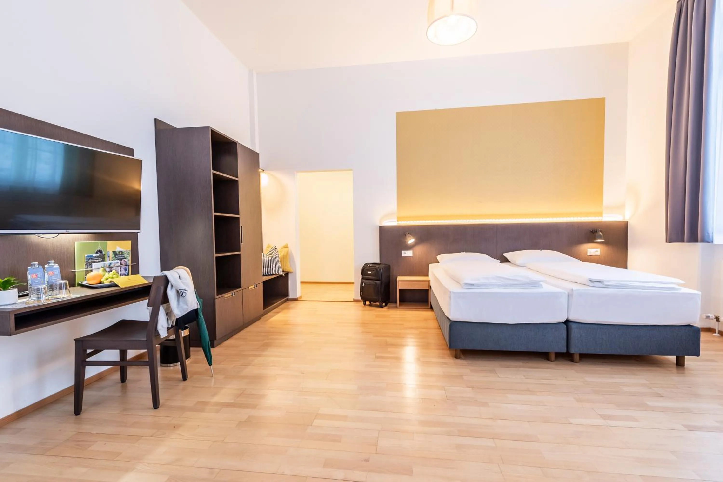 Photo of the whole room, Bed in JUFA Hotel Bregenz