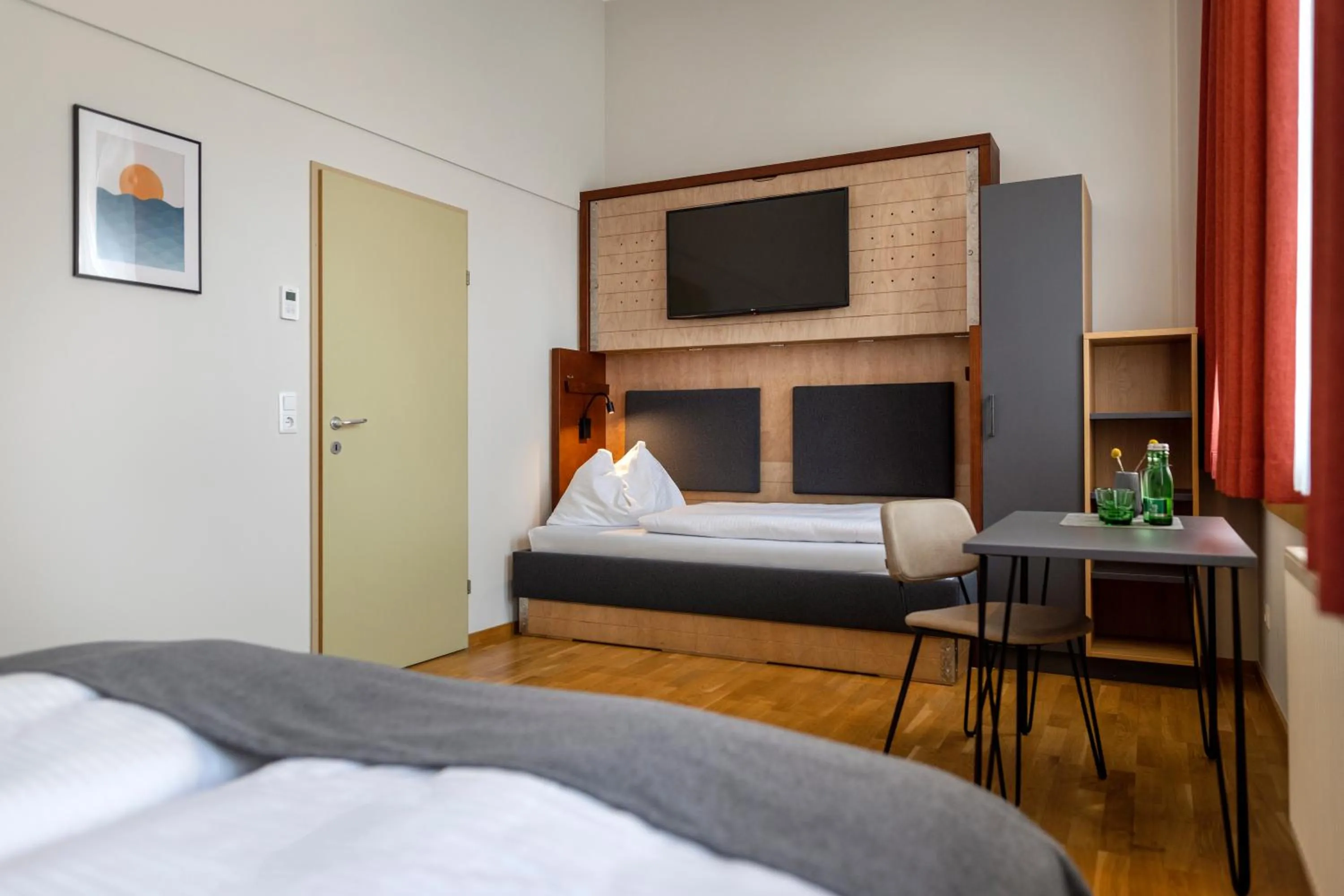 Photo of the whole room, Bed in JUFA Hotel Bregenz