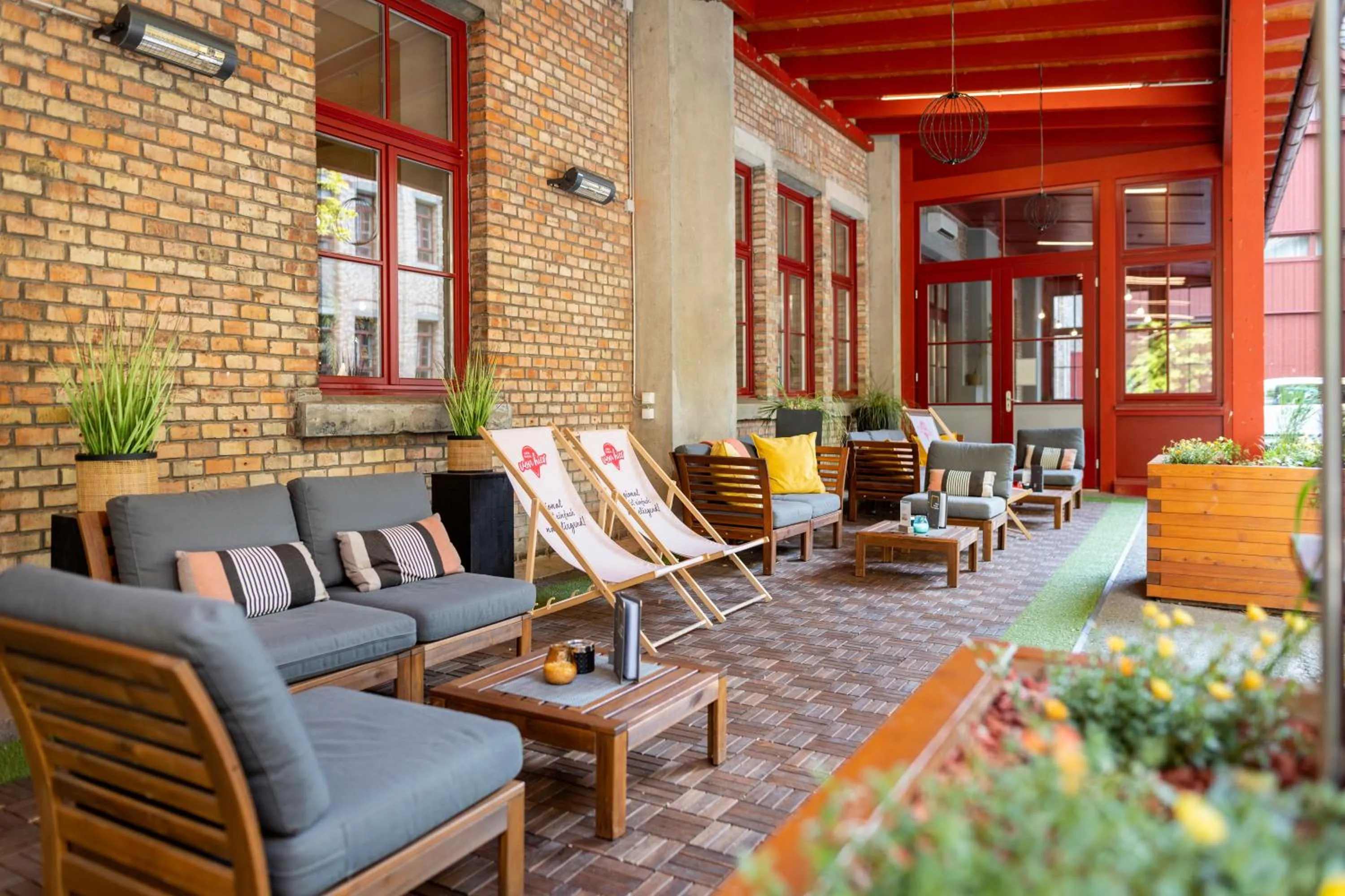 Balcony/Terrace in JUFA Hotel Bregenz