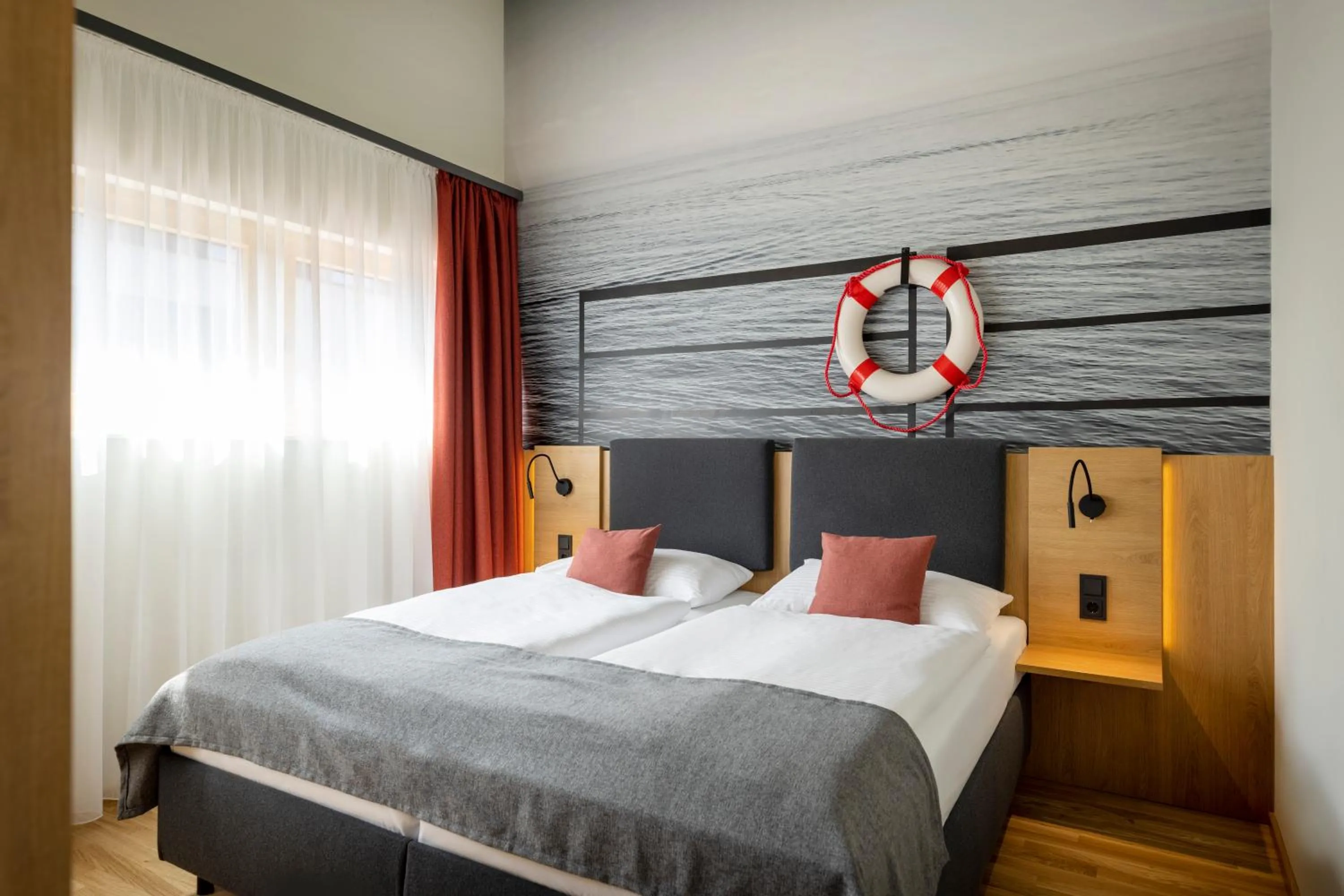 Bed in JUFA Hotel Bregenz