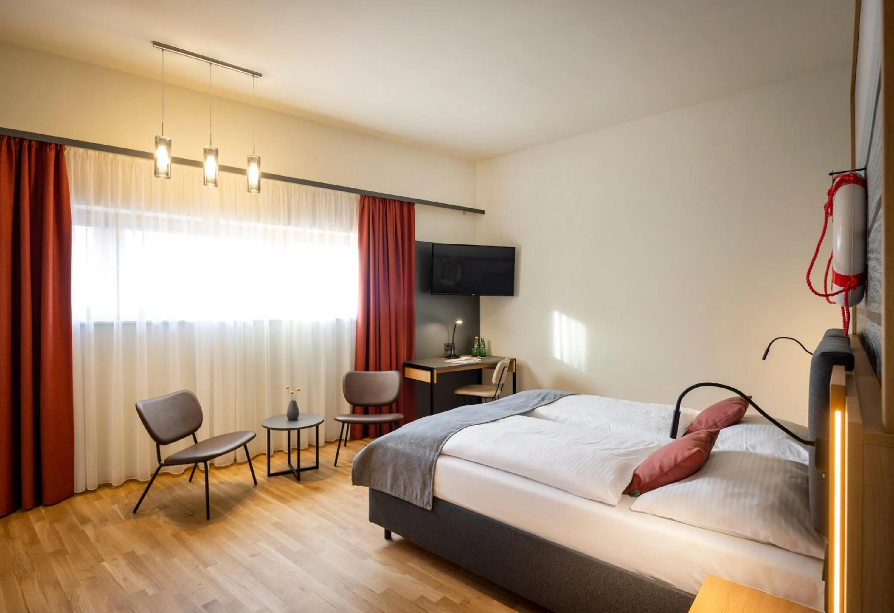 Photo of the whole room, Bed in JUFA Hotel Bregenz