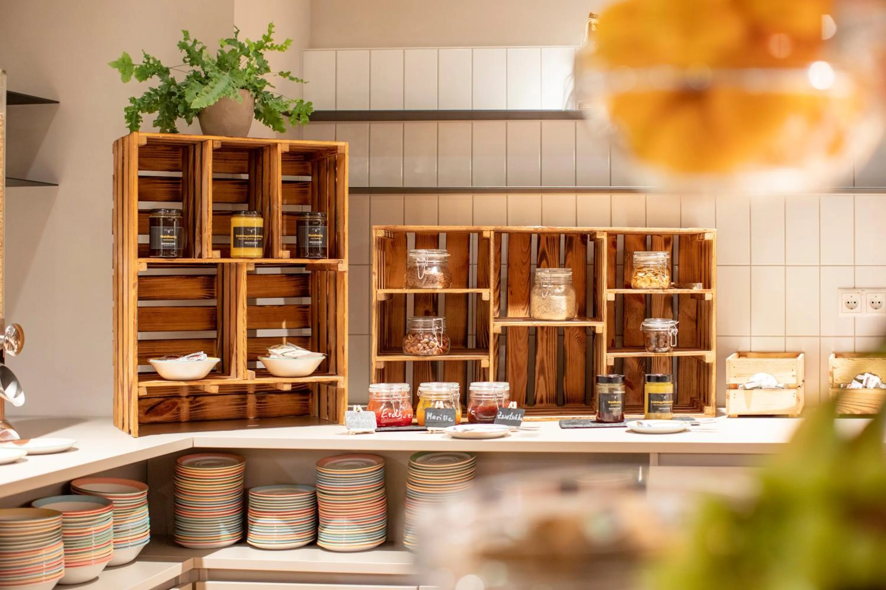 Restaurant/places to eat in JUFA Hotel Bregenz