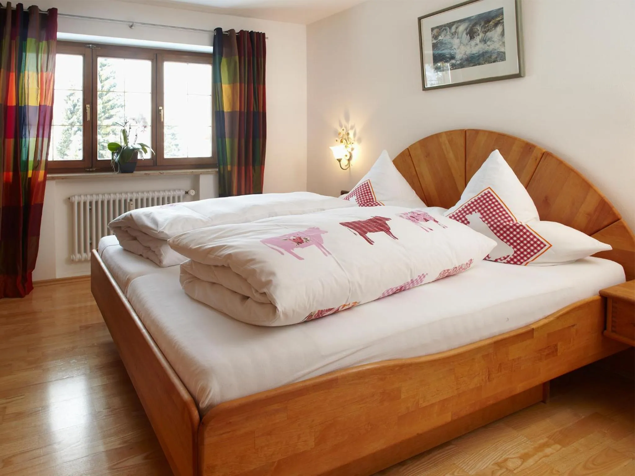 Bedroom, Bed in Ferienwohnungen Schwendinger