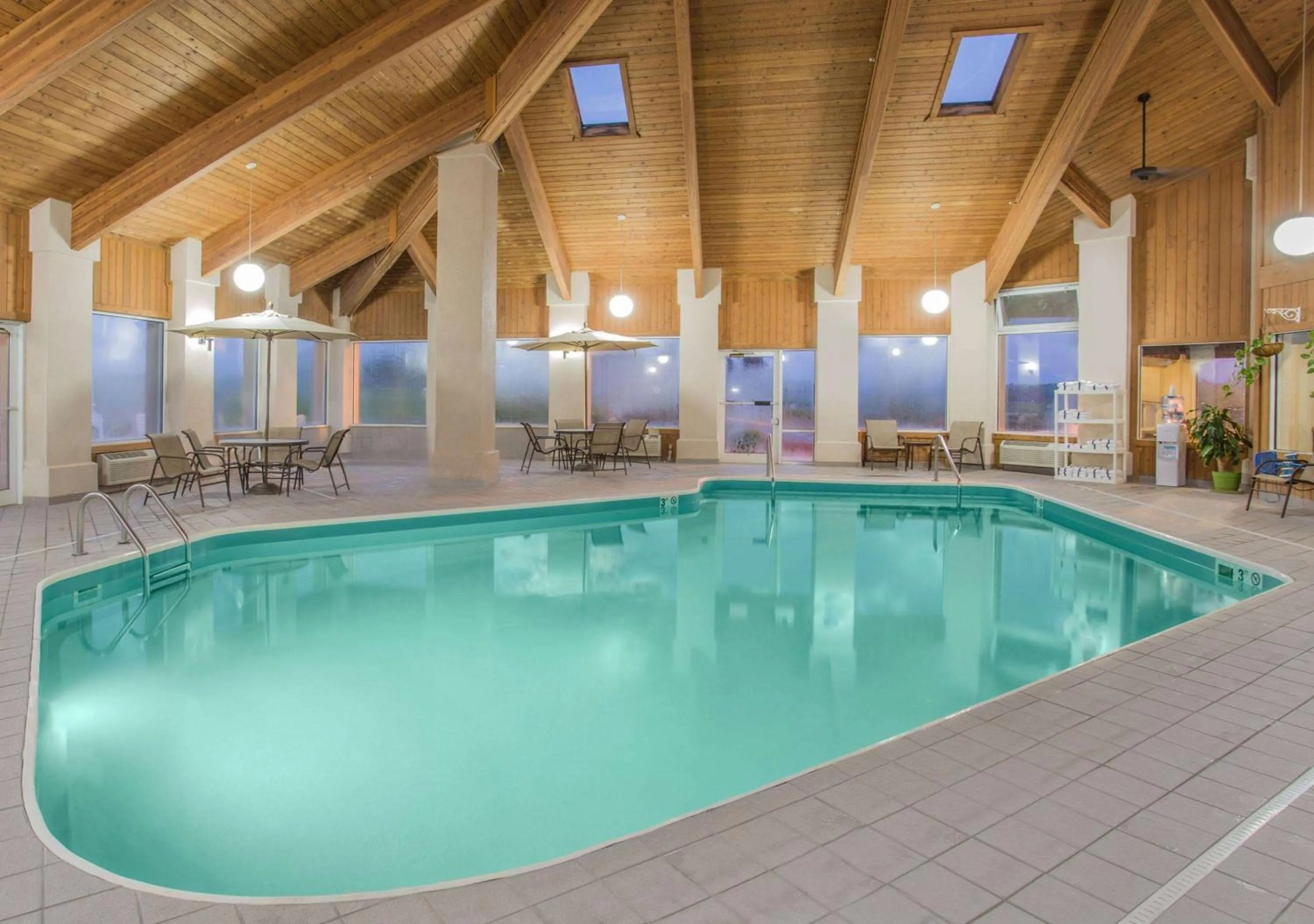 Pool view in Baymont by Wyndham Freeport