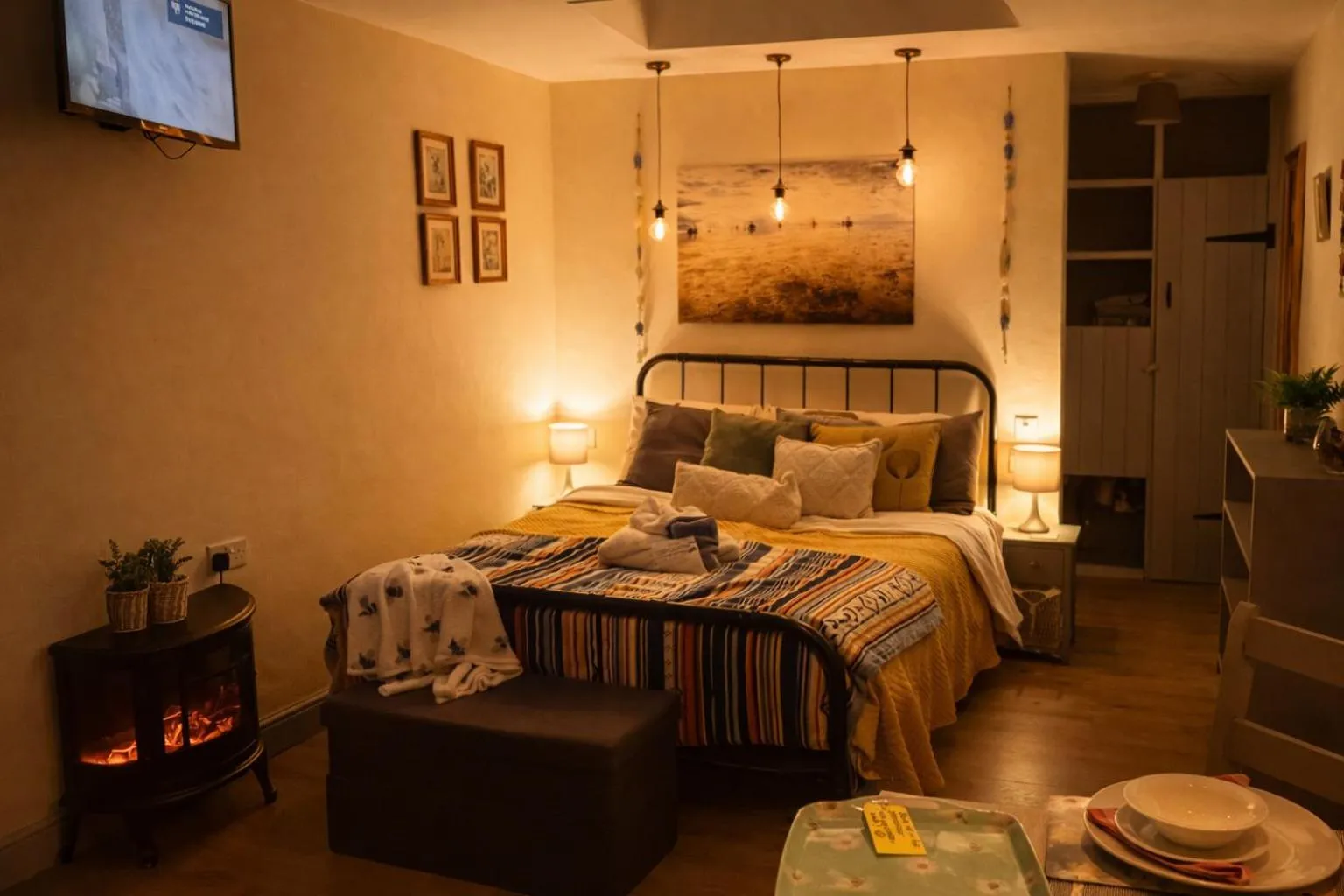 Bed in Norfolk Accommodation