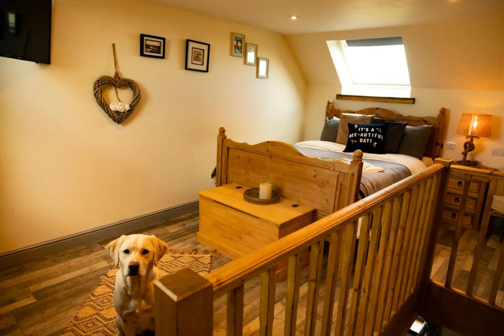 Bed in Norfolk Accommodation