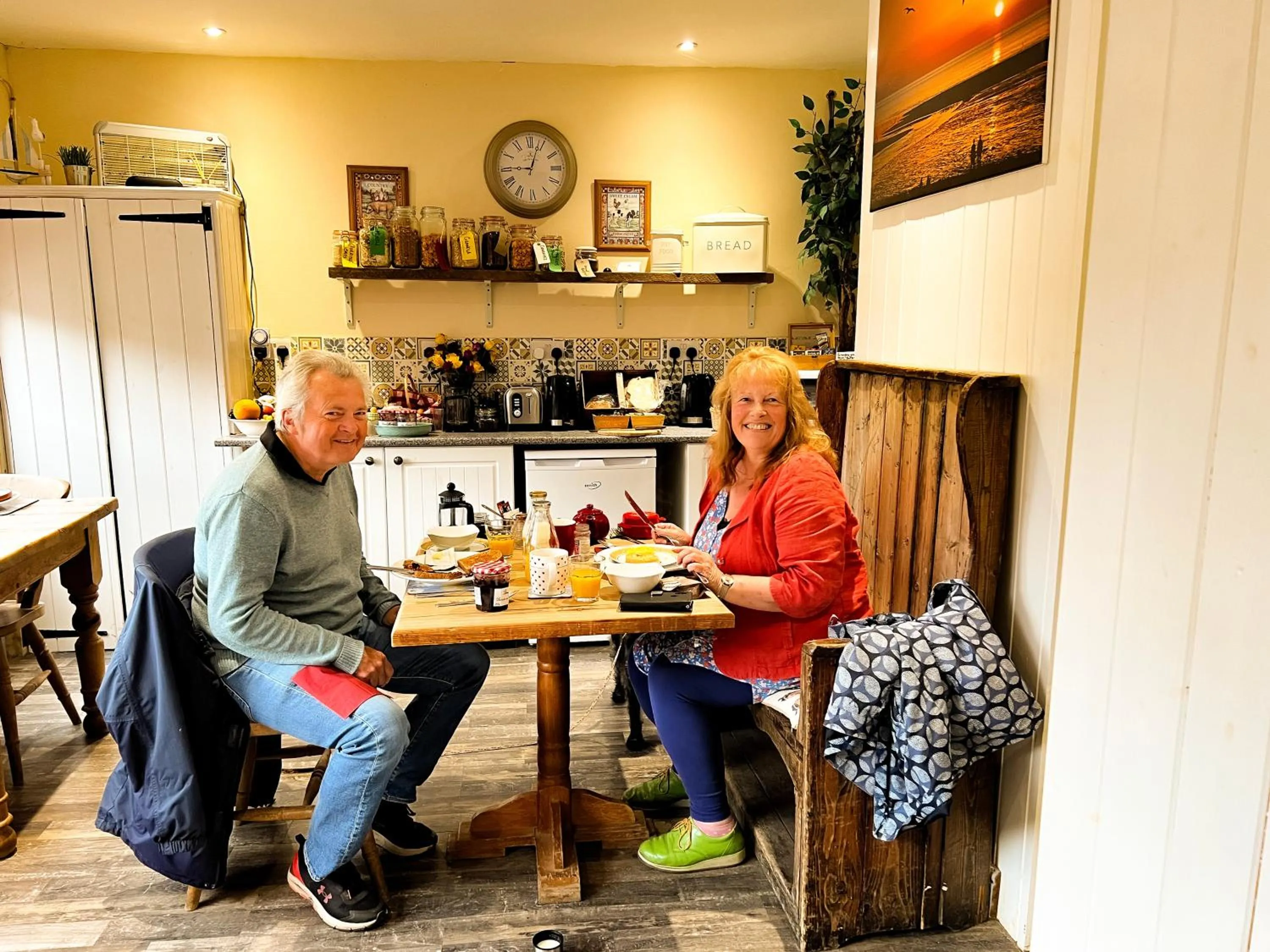 Buffet breakfast in Norfolk Accommodation