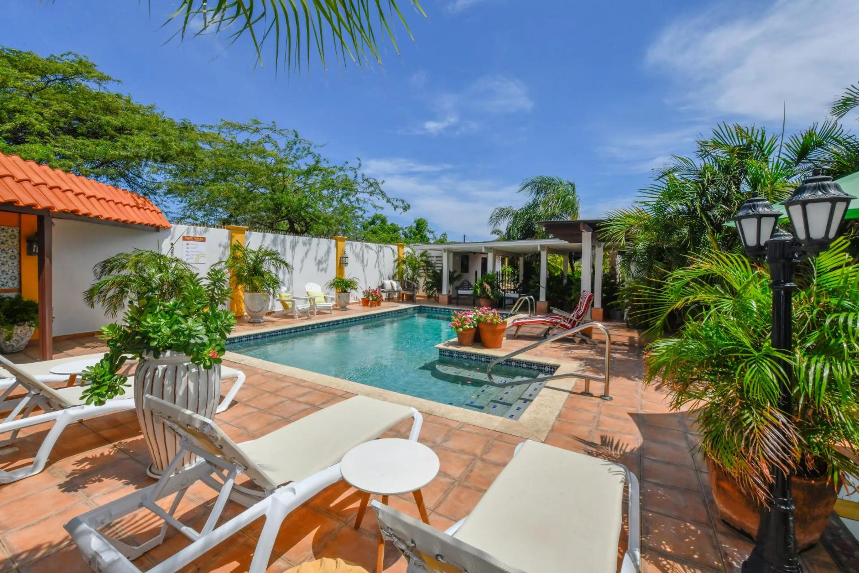 Garden in Brisas Studio Apartments