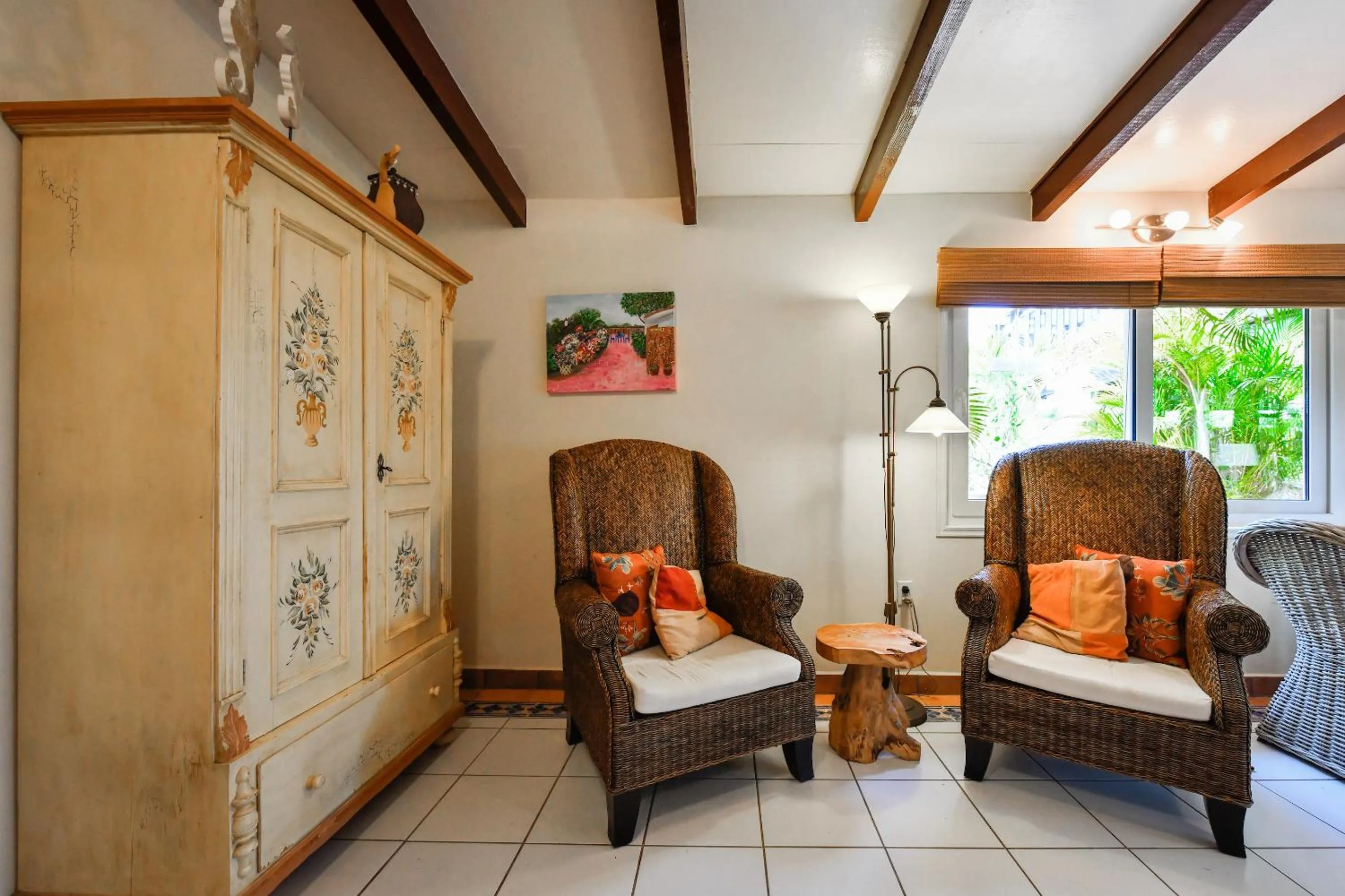 Living room in Brisas Studio Apartments