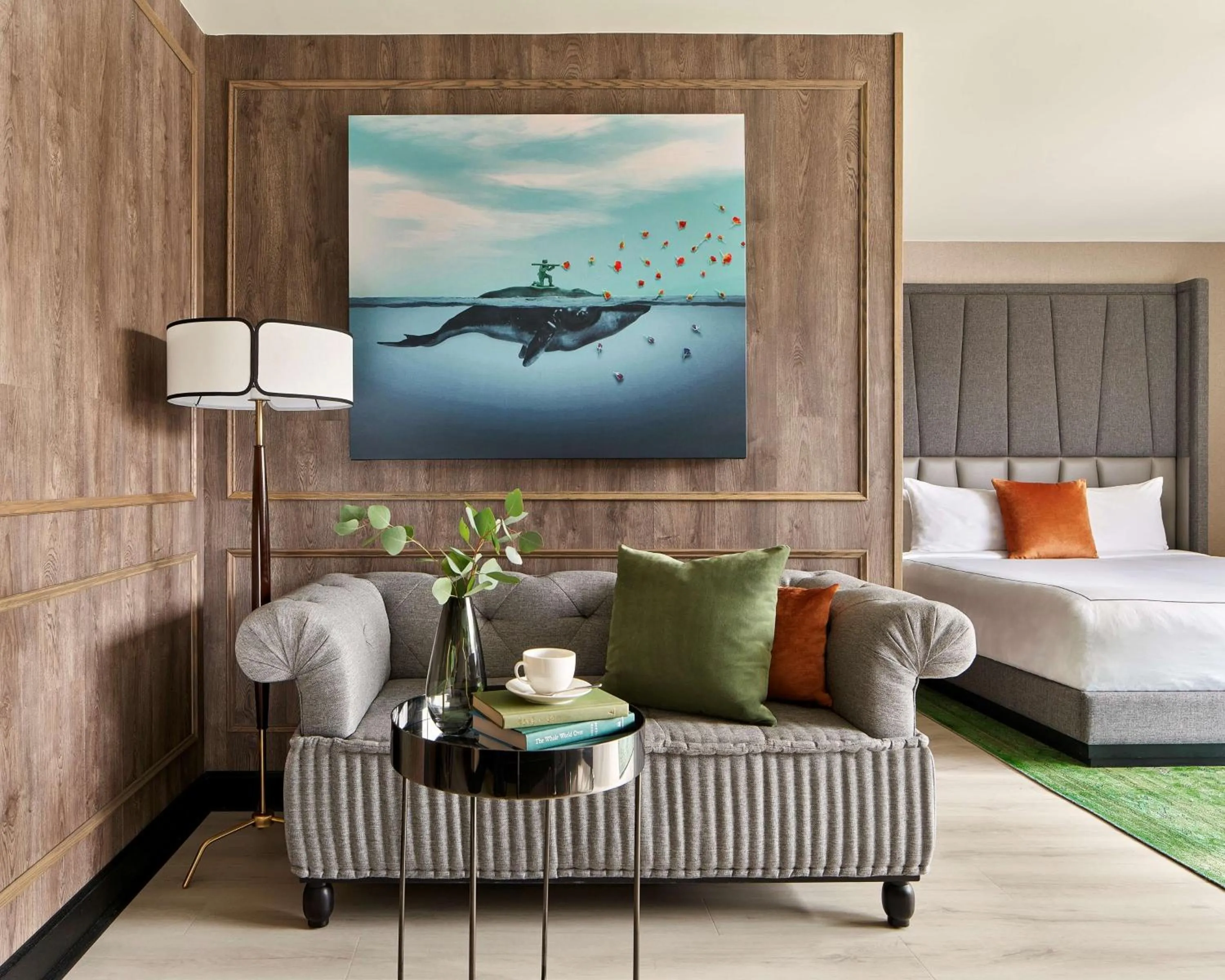 Living room, Bed in Viceroy Washington DC