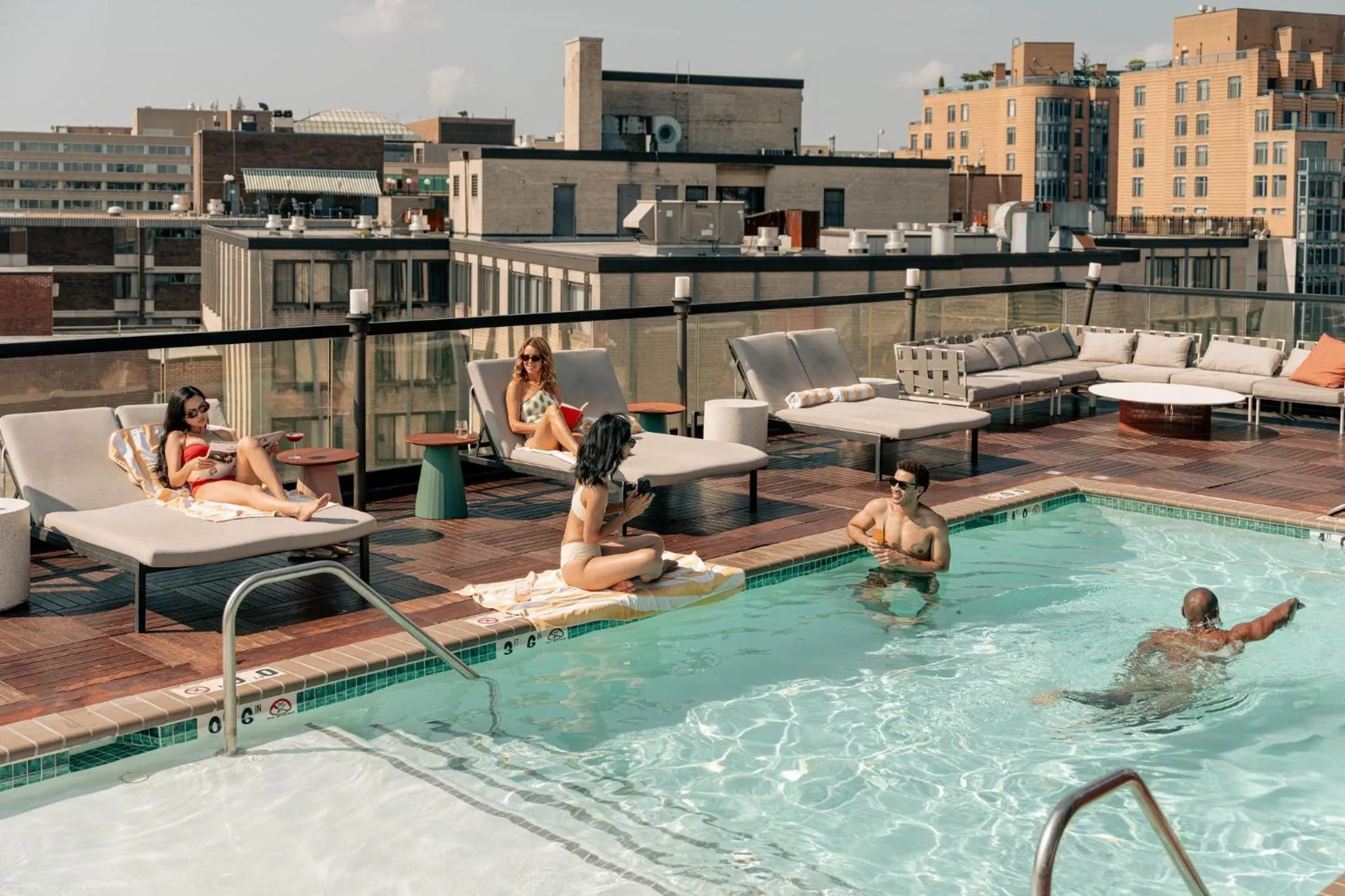 Swimming pool in Viceroy Washington DC