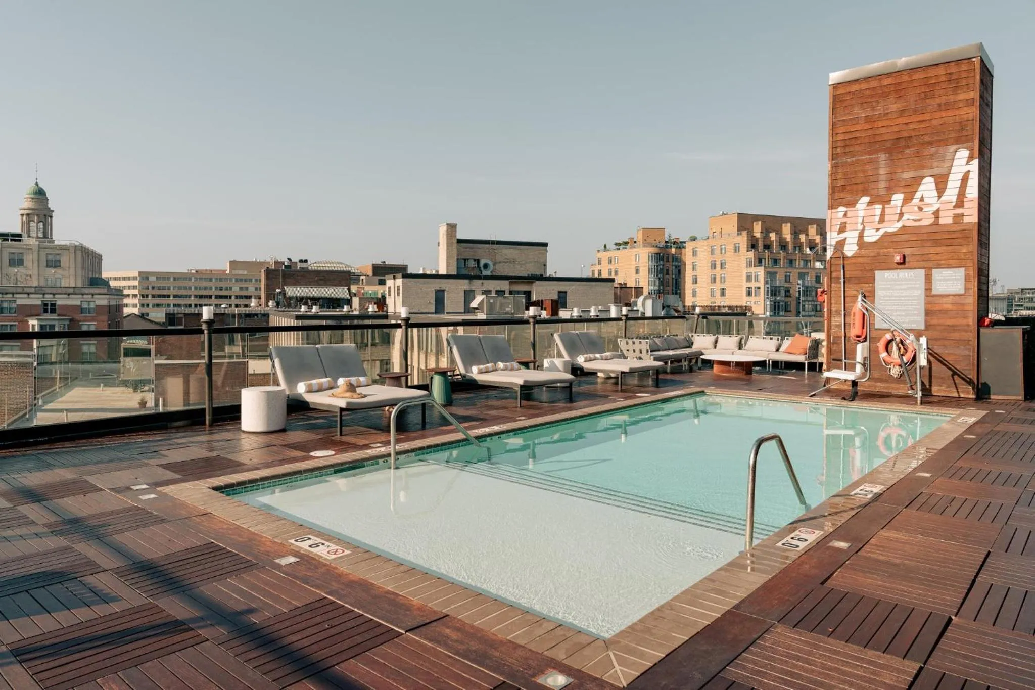 Swimming pool in Viceroy Washington DC