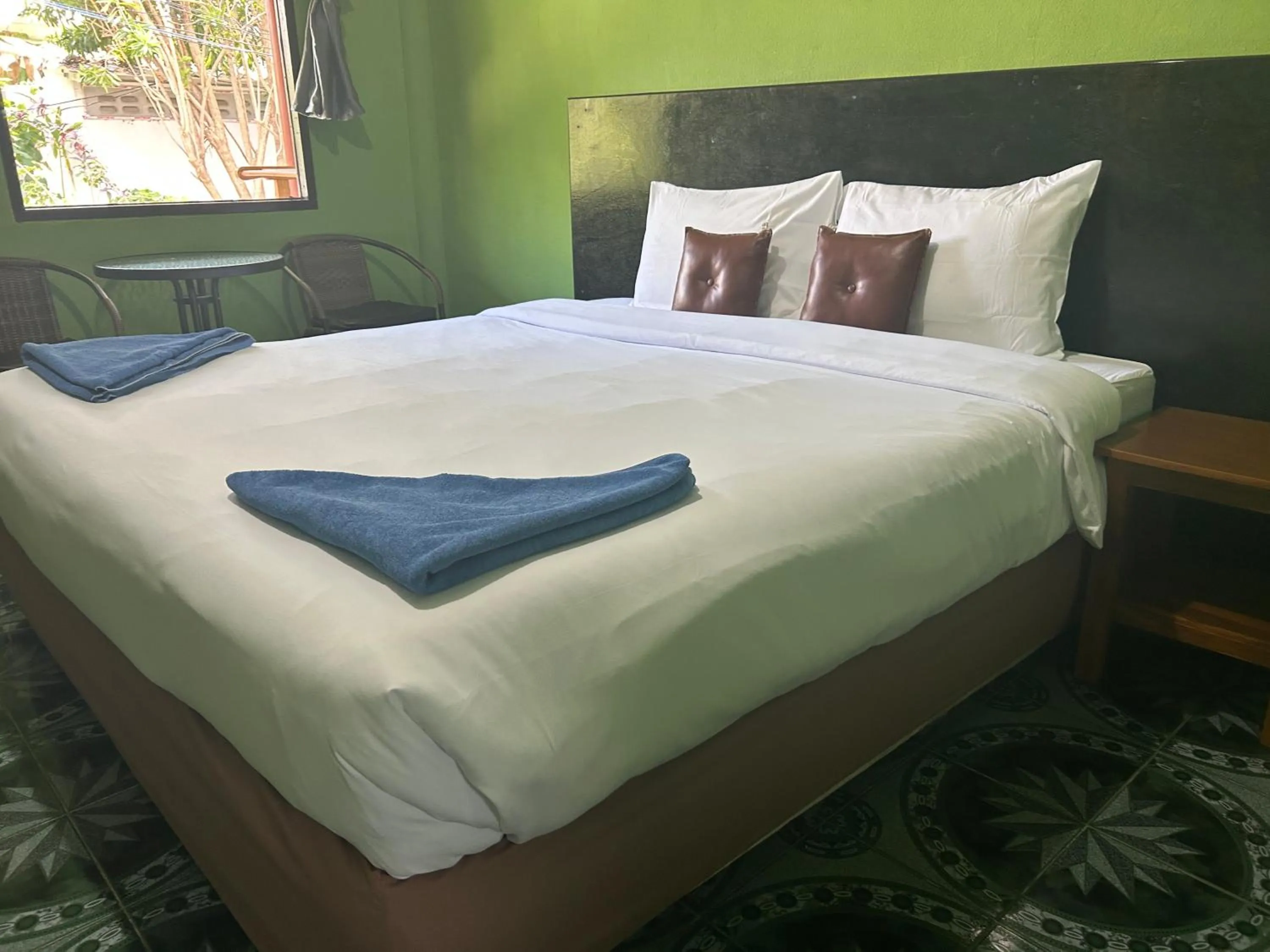 Bed in ABC Bungalow