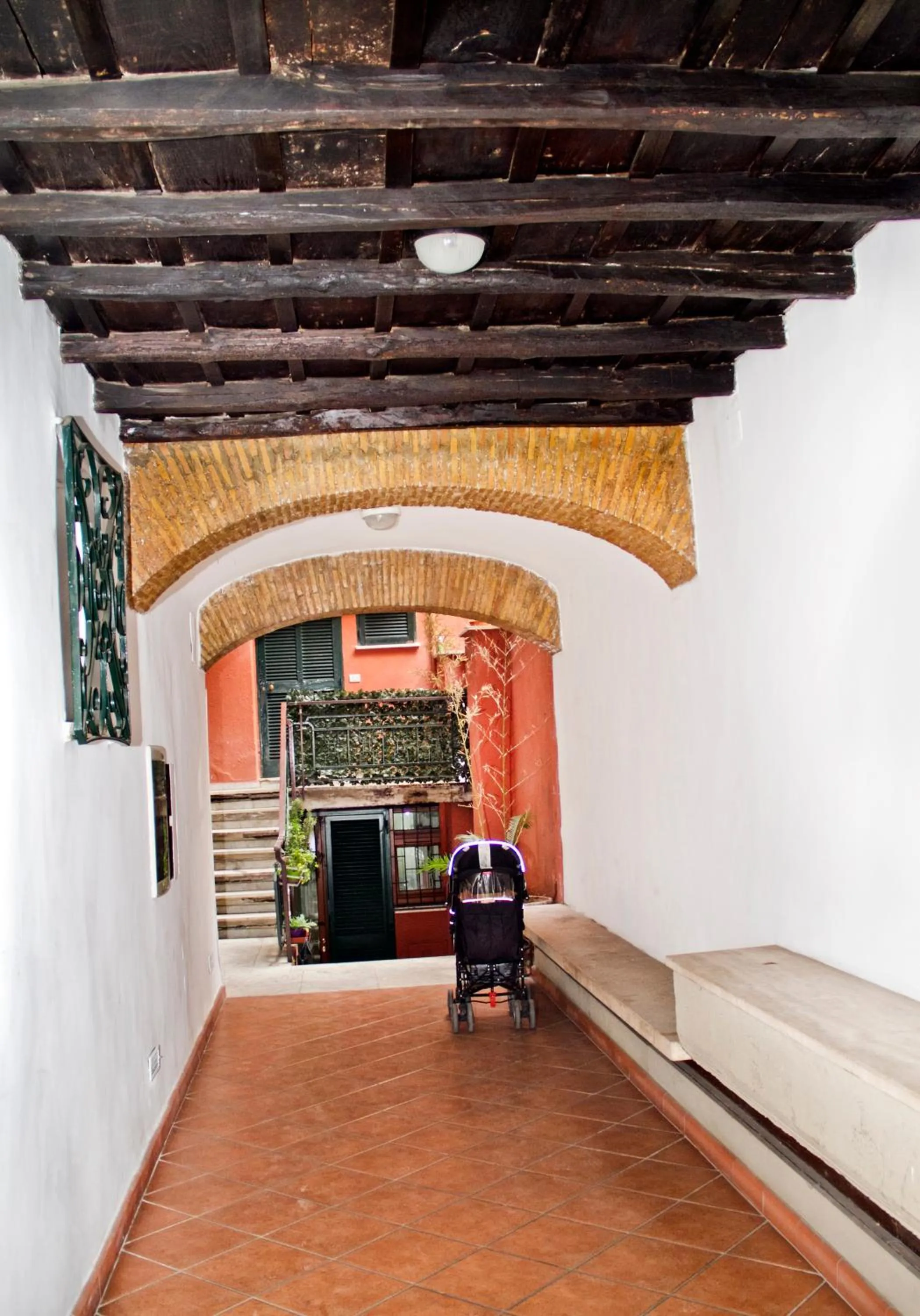Facade/entrance in Elegant Apartment Behind the Colosseum