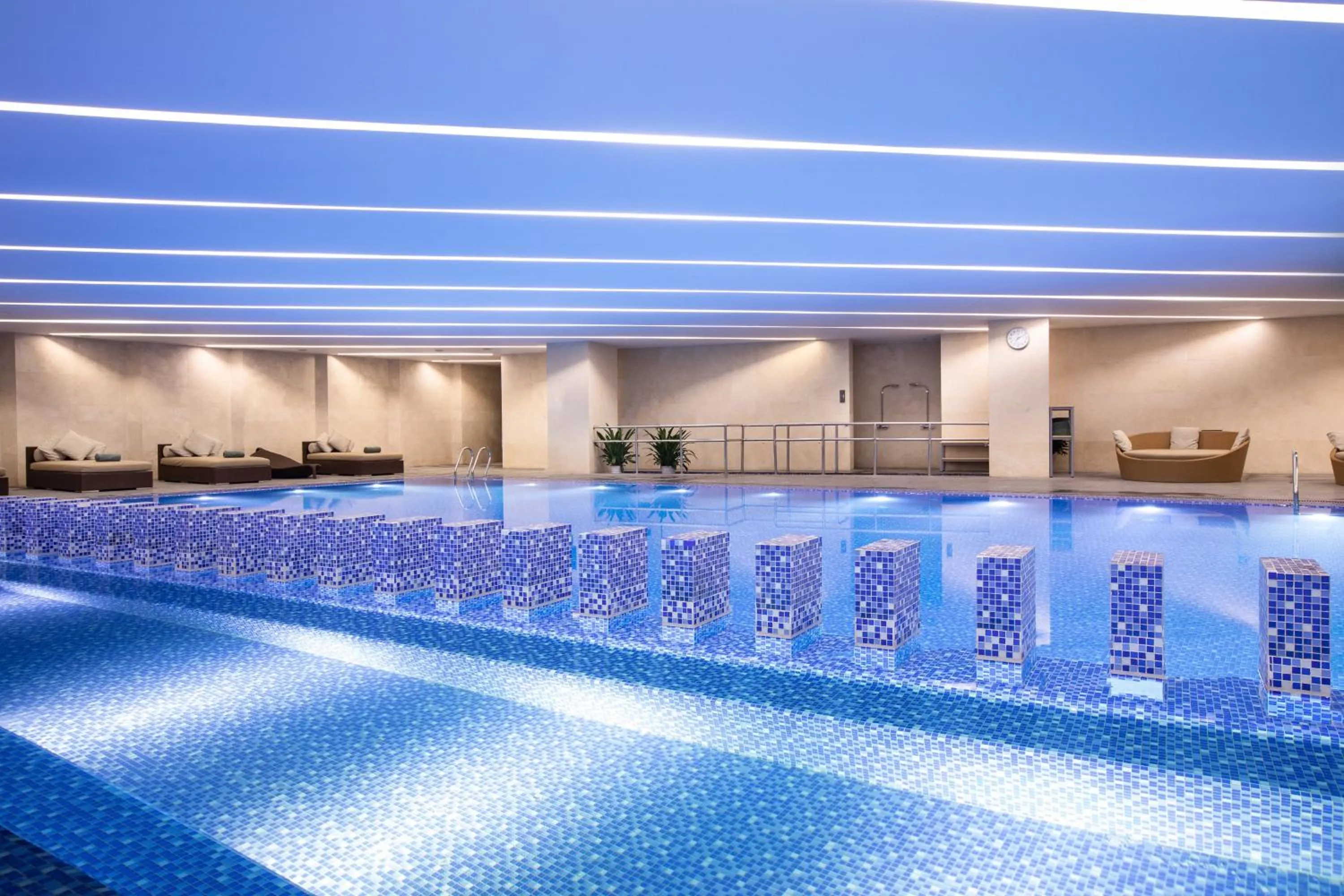 Swimming pool in InterContinental Beijing Beichen by IHG