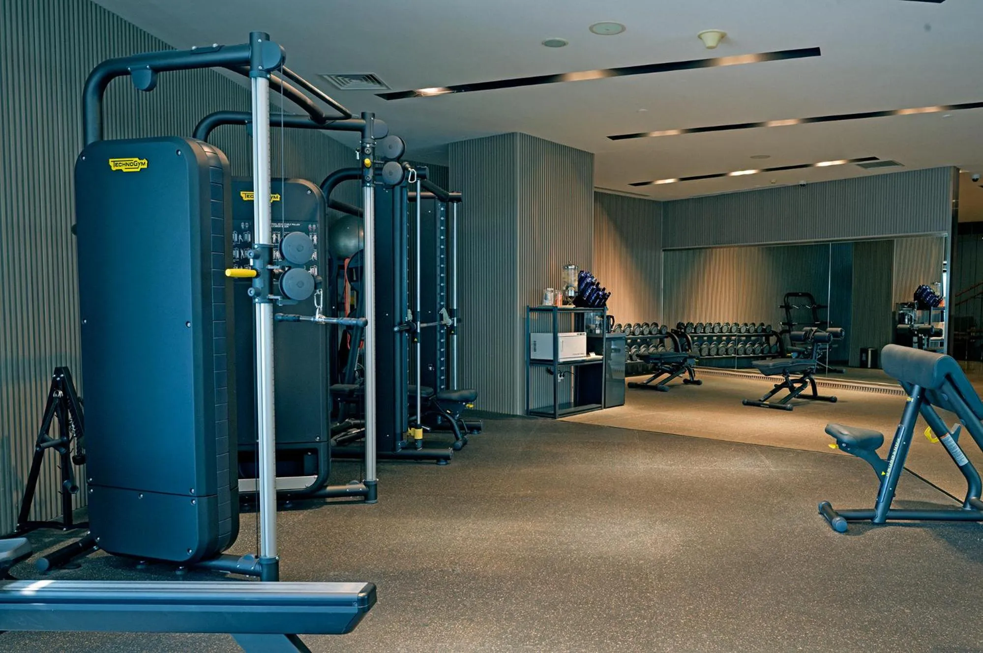 Fitness centre/facilities in InterContinental Beijing Beichen by IHG l Walking Distance to Bird's Nest & Water Cube & Metro Station l Interconnected with China National Convention Center l Award-winning Club Lounge with Mixologist l Direct Metro Line to Wangfujing