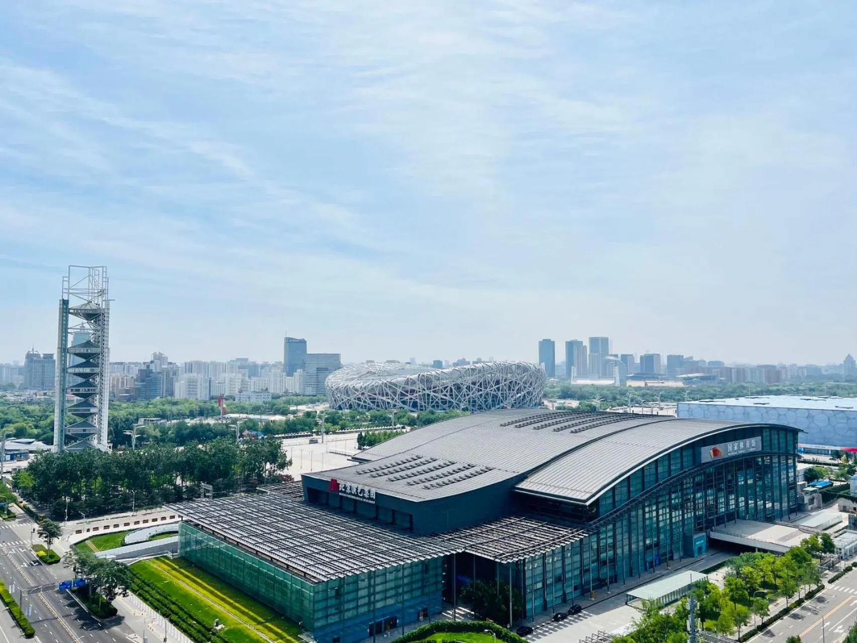 View (from property/room) in InterContinental Beijing Beichen by IHG l Walking Distance to Bird's Nest & Water Cube & Metro Station l Interconnected with China National Convention Center l Award-winning Club Lounge with Mixologist l Direct Metro Line to Wangfujing