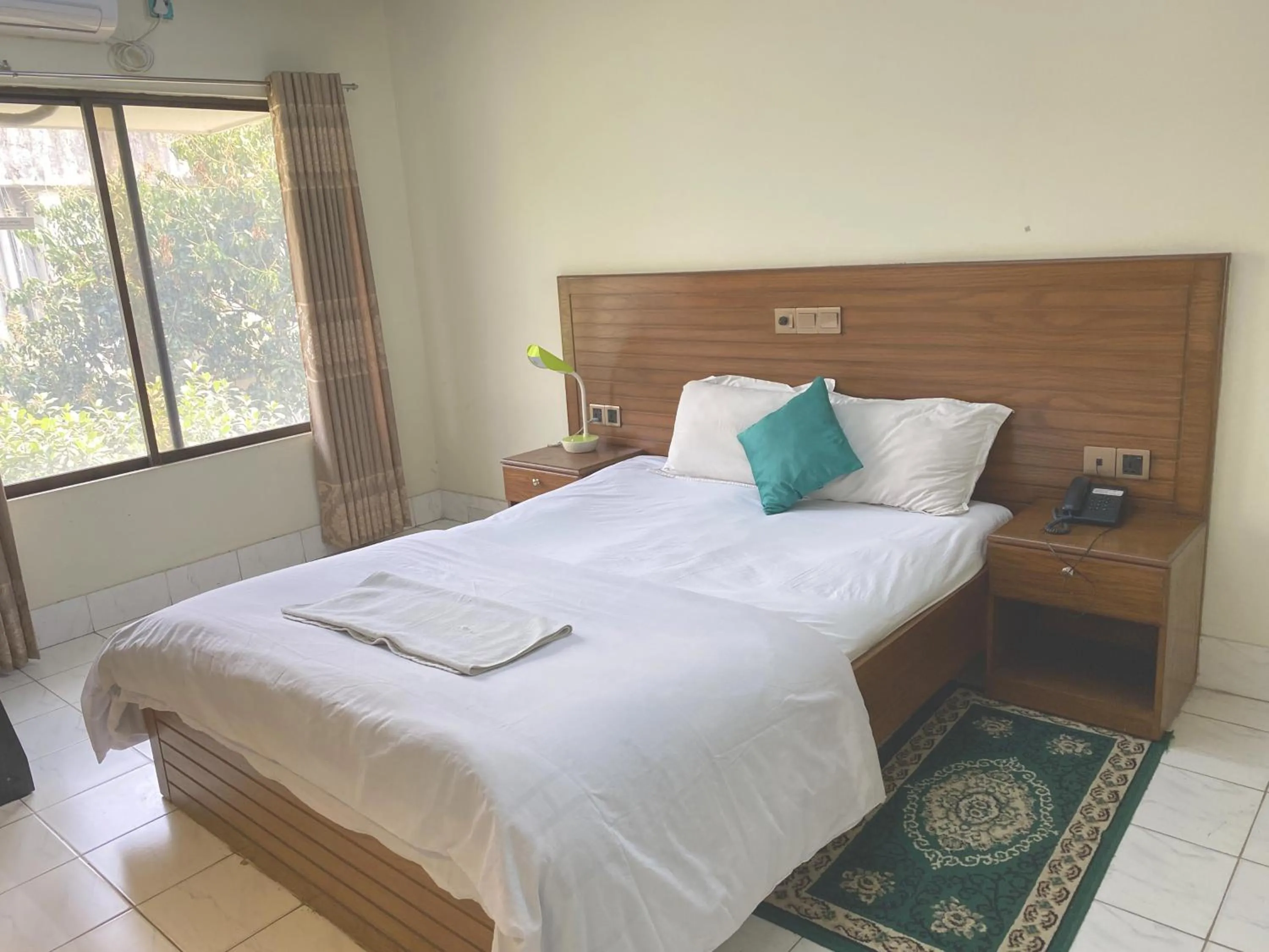 Bed in Hotel River View