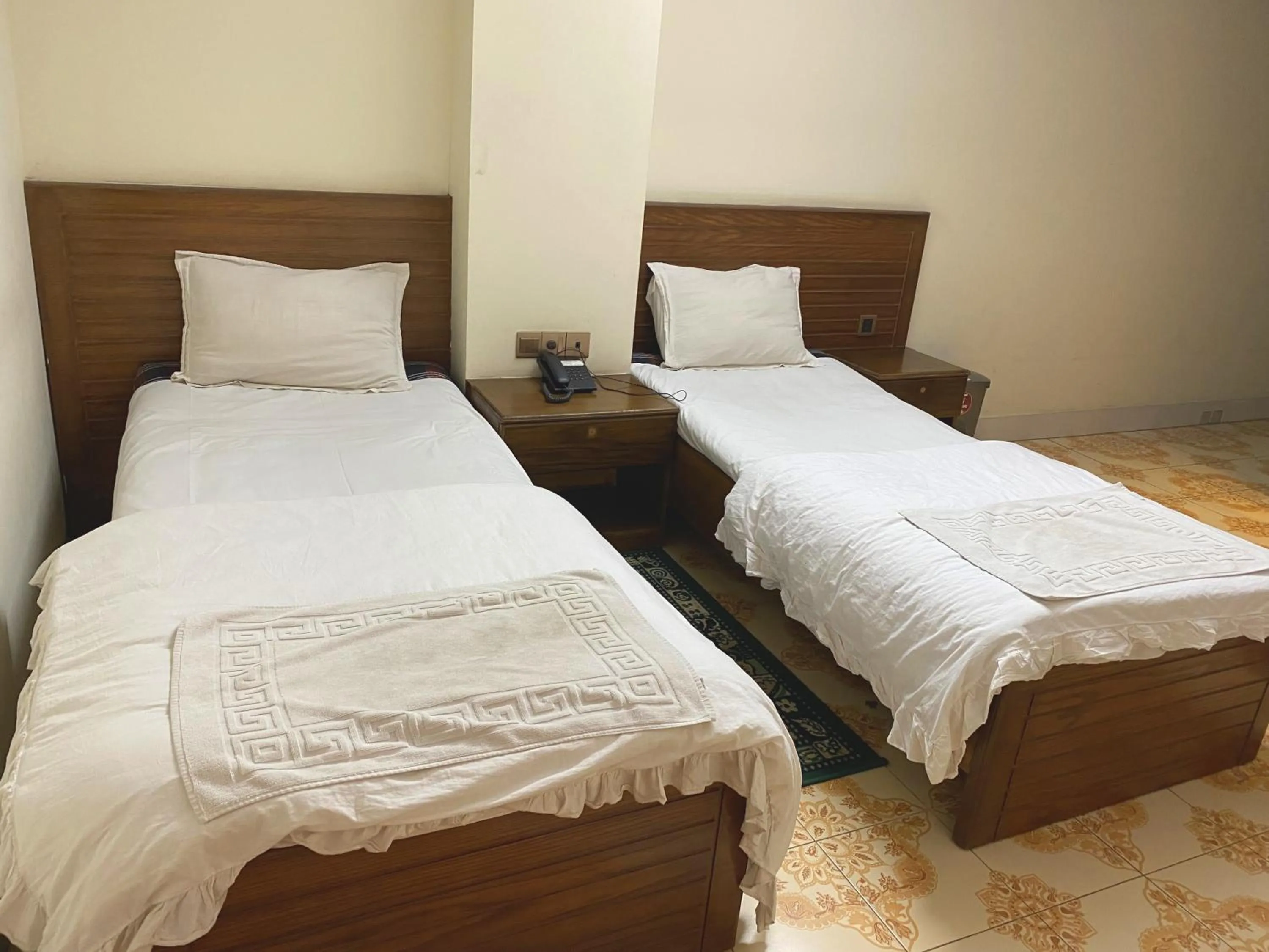 Bed in Hotel River View