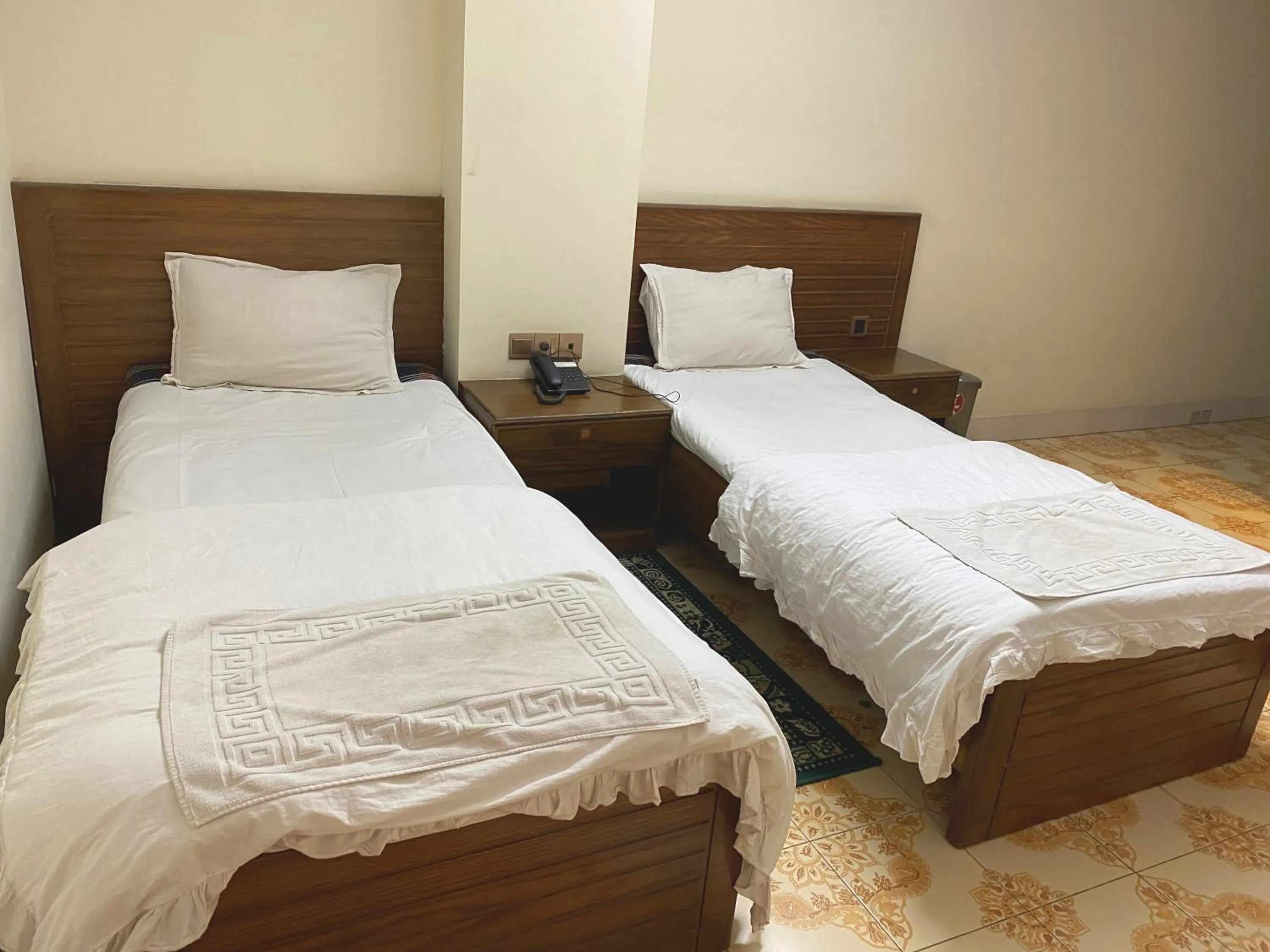 Bed in Hotel River View