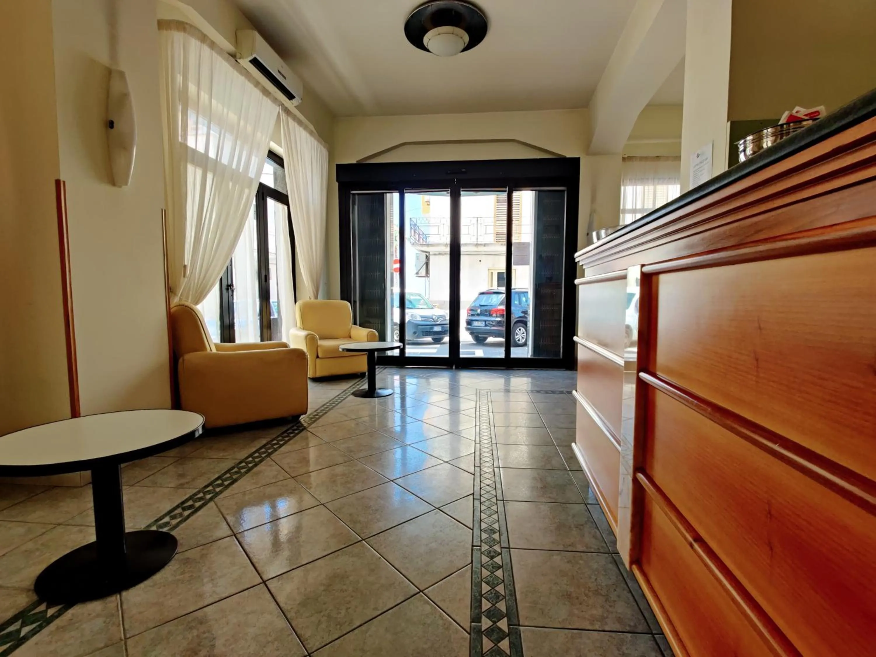 Lobby or reception in Albergo delle Rose