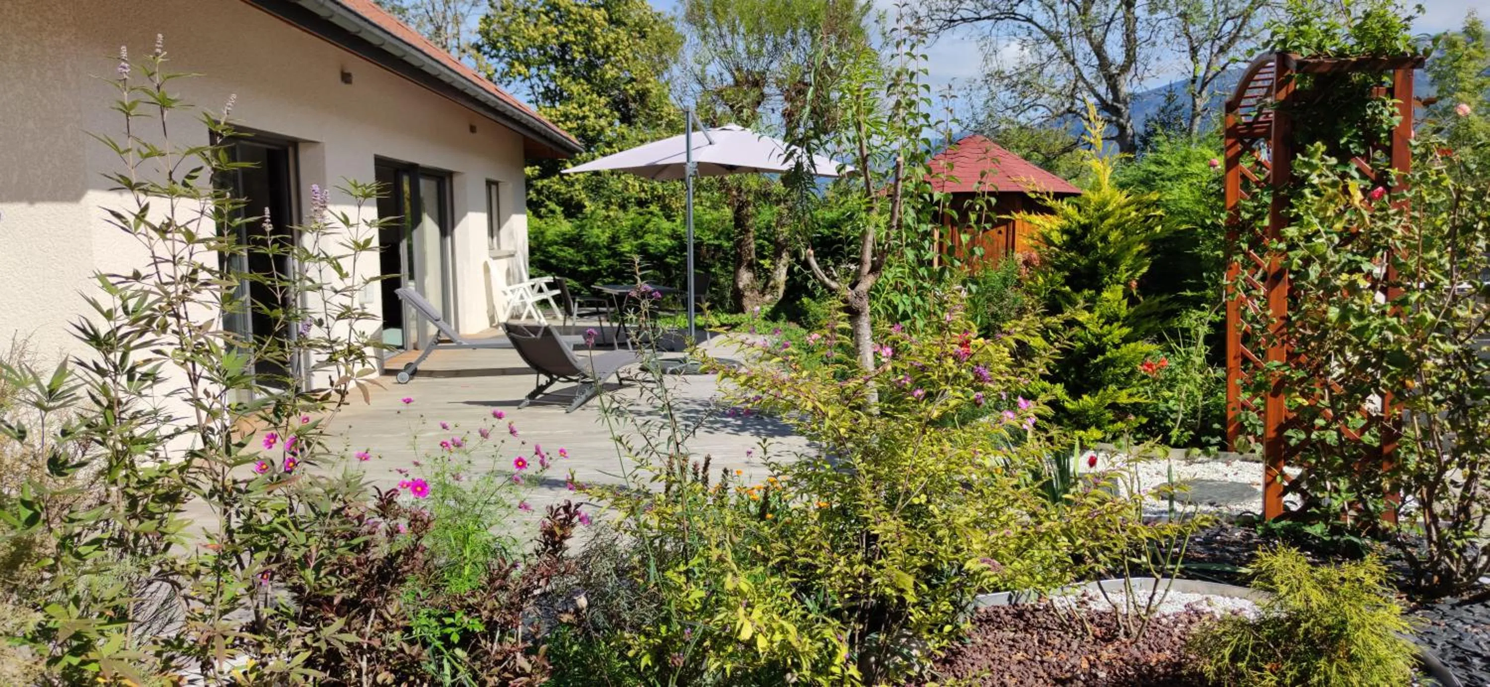 Garden view in Comme une évidence