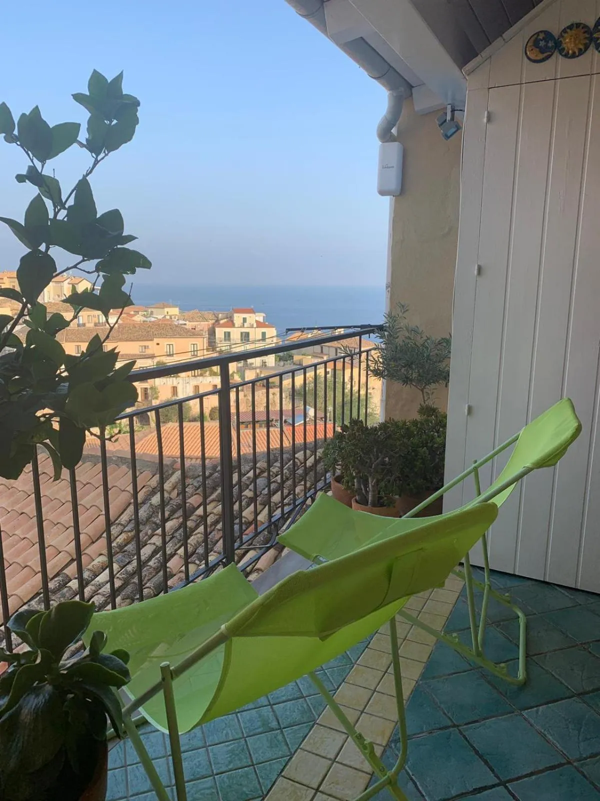 Balcony/Terrace in B&B Il Vicolo Di Pizzo