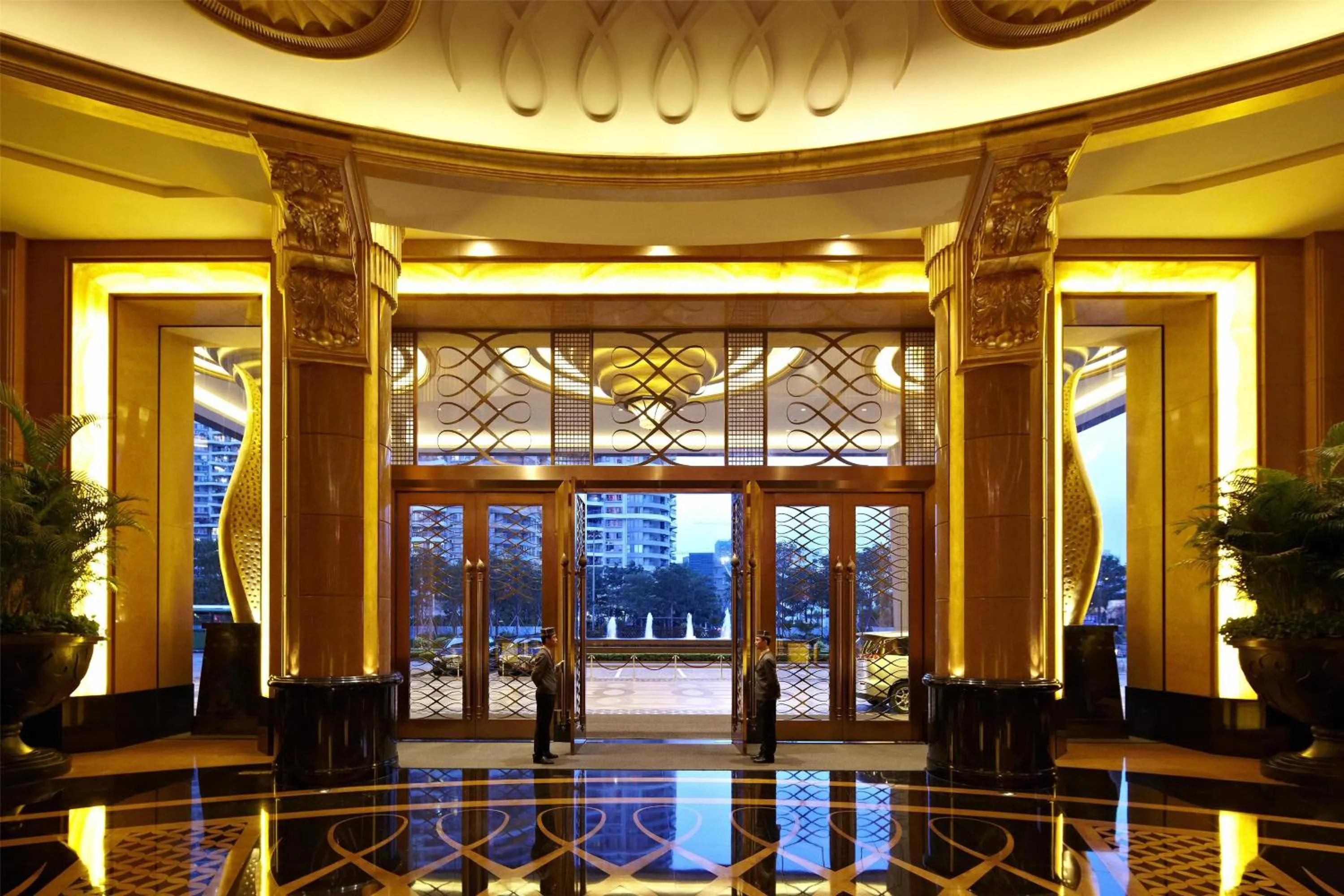 Lobby or reception in Kempinski Hotel Shenzhen
