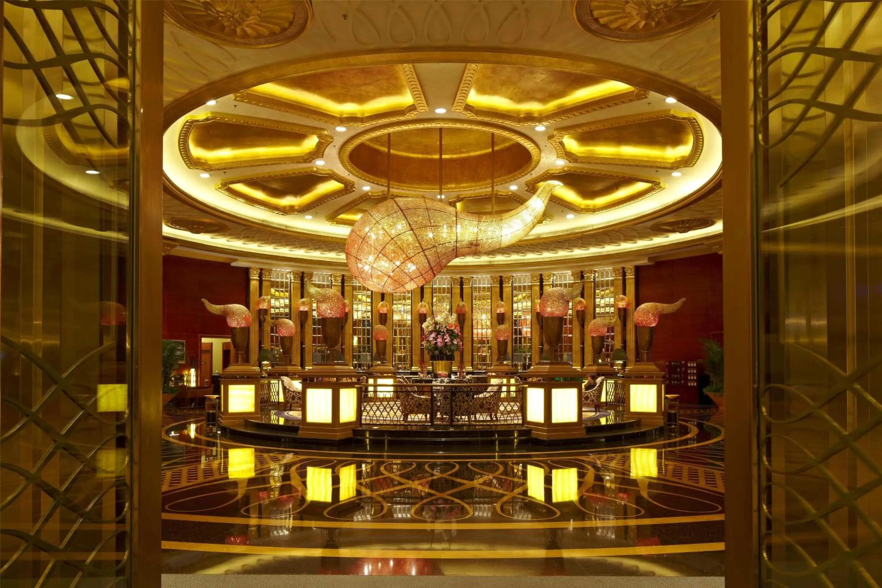 Lobby or reception in Kempinski Hotel Shenzhen