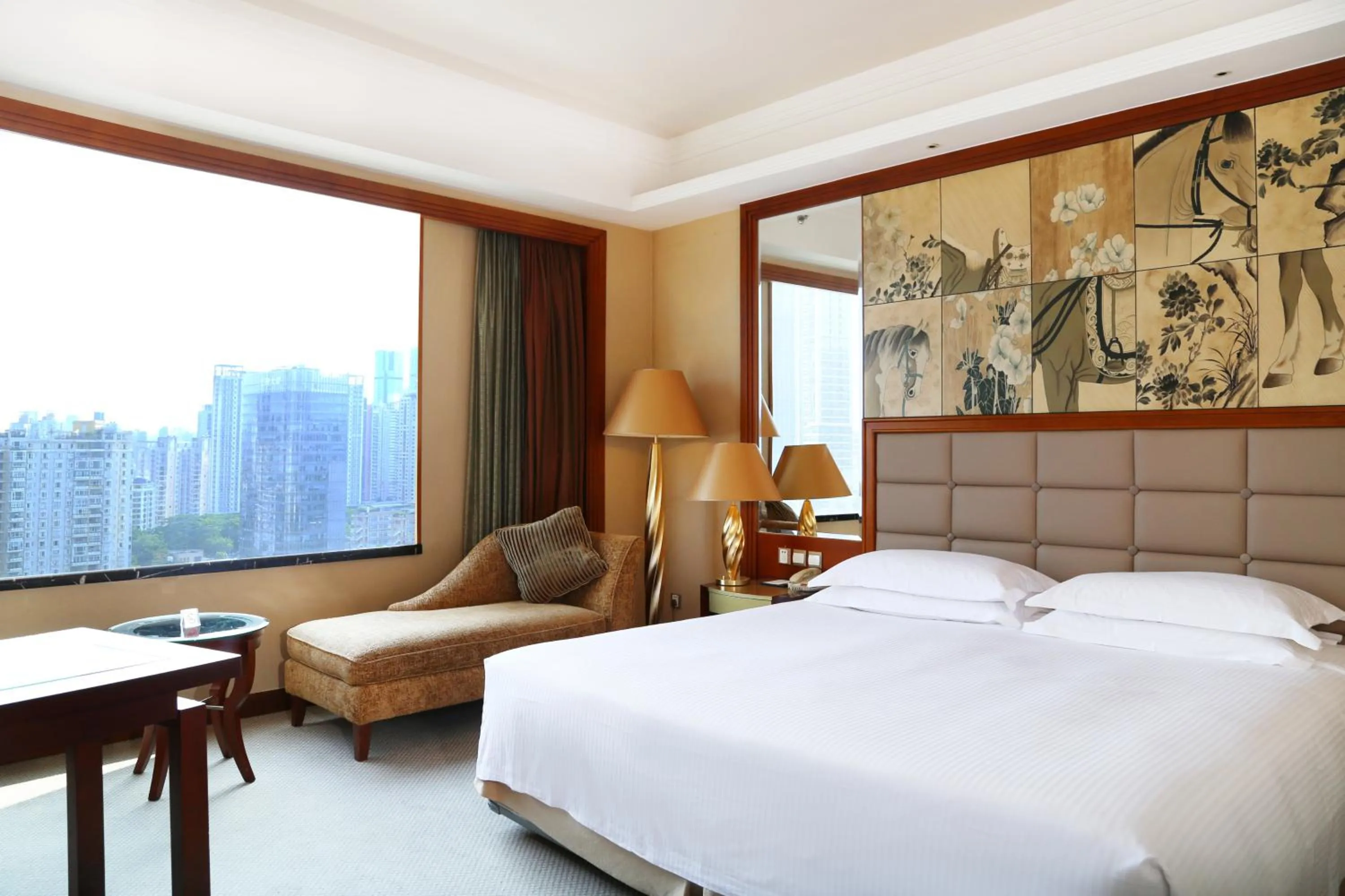 Bedroom, Bed in Kempinski Hotel Shenzhen