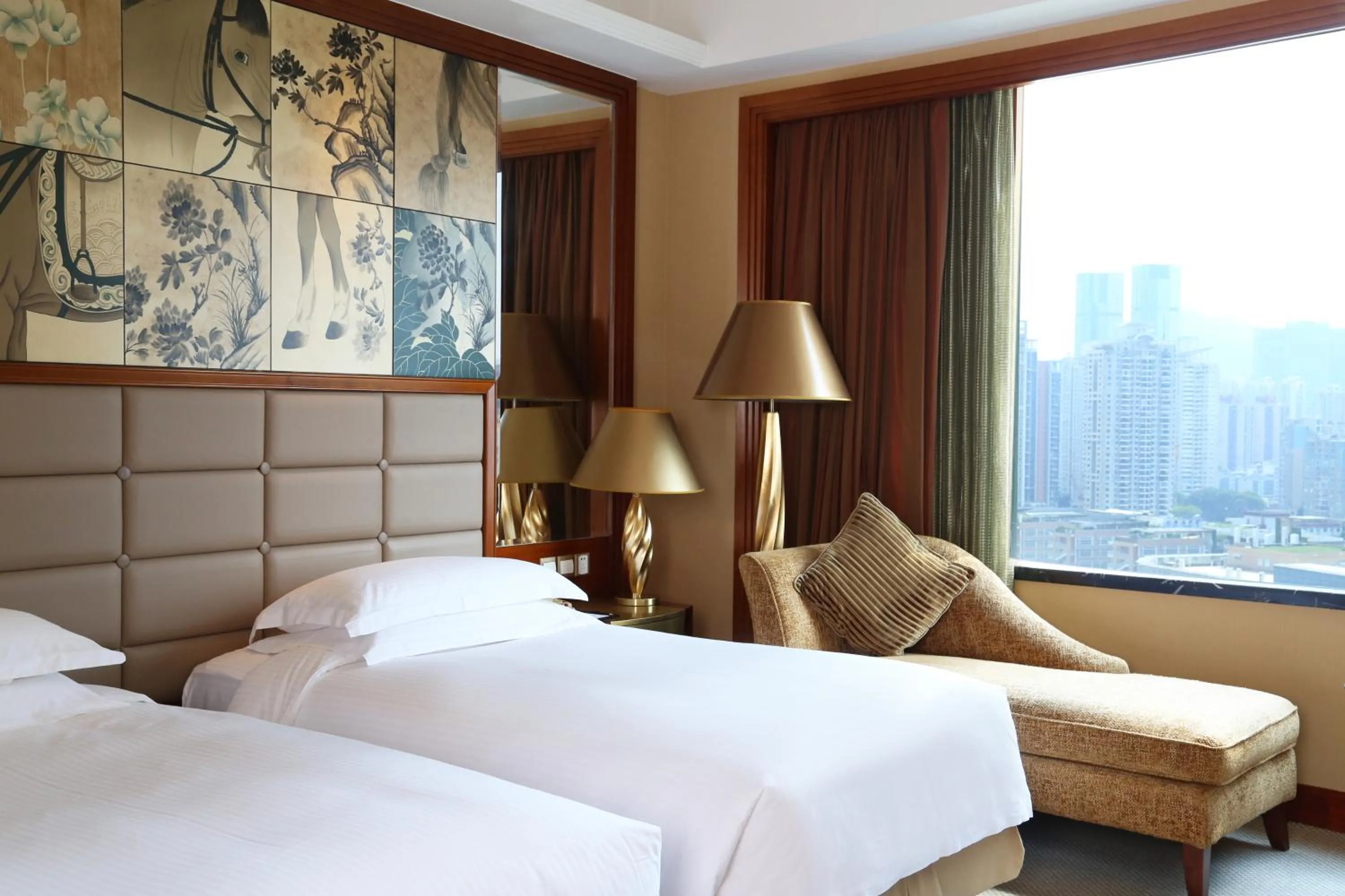Bedroom, Bed in Kempinski Hotel Shenzhen