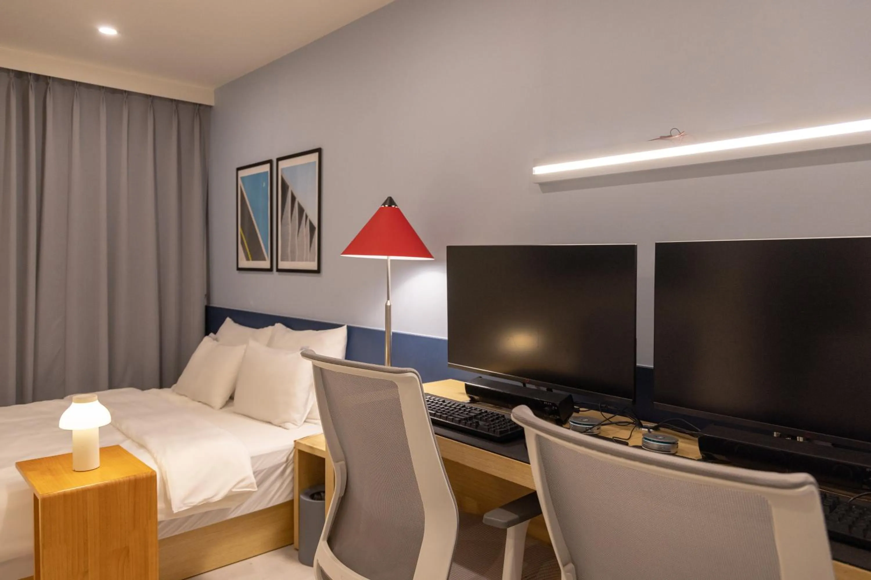 Bed in Object AanK Hotel Gumi