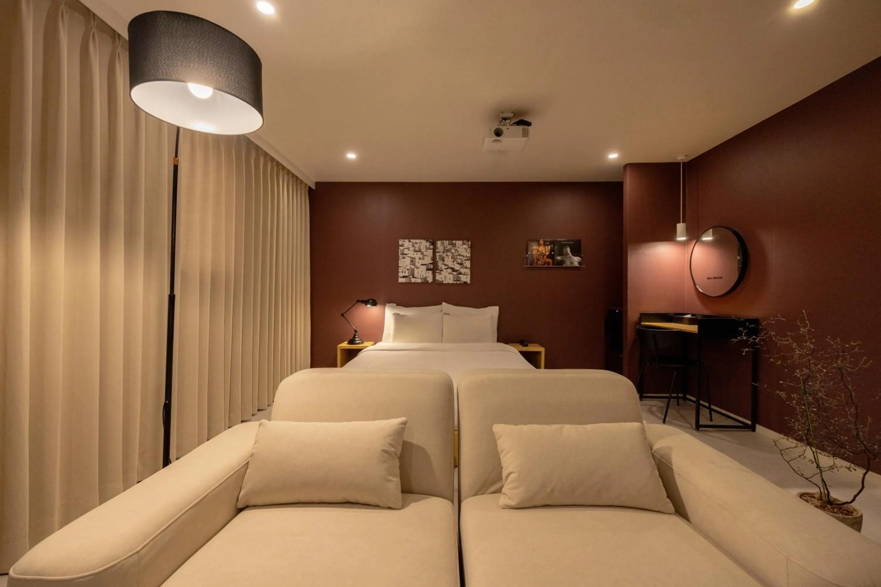 Bed in Object AanK Hotel Gumi