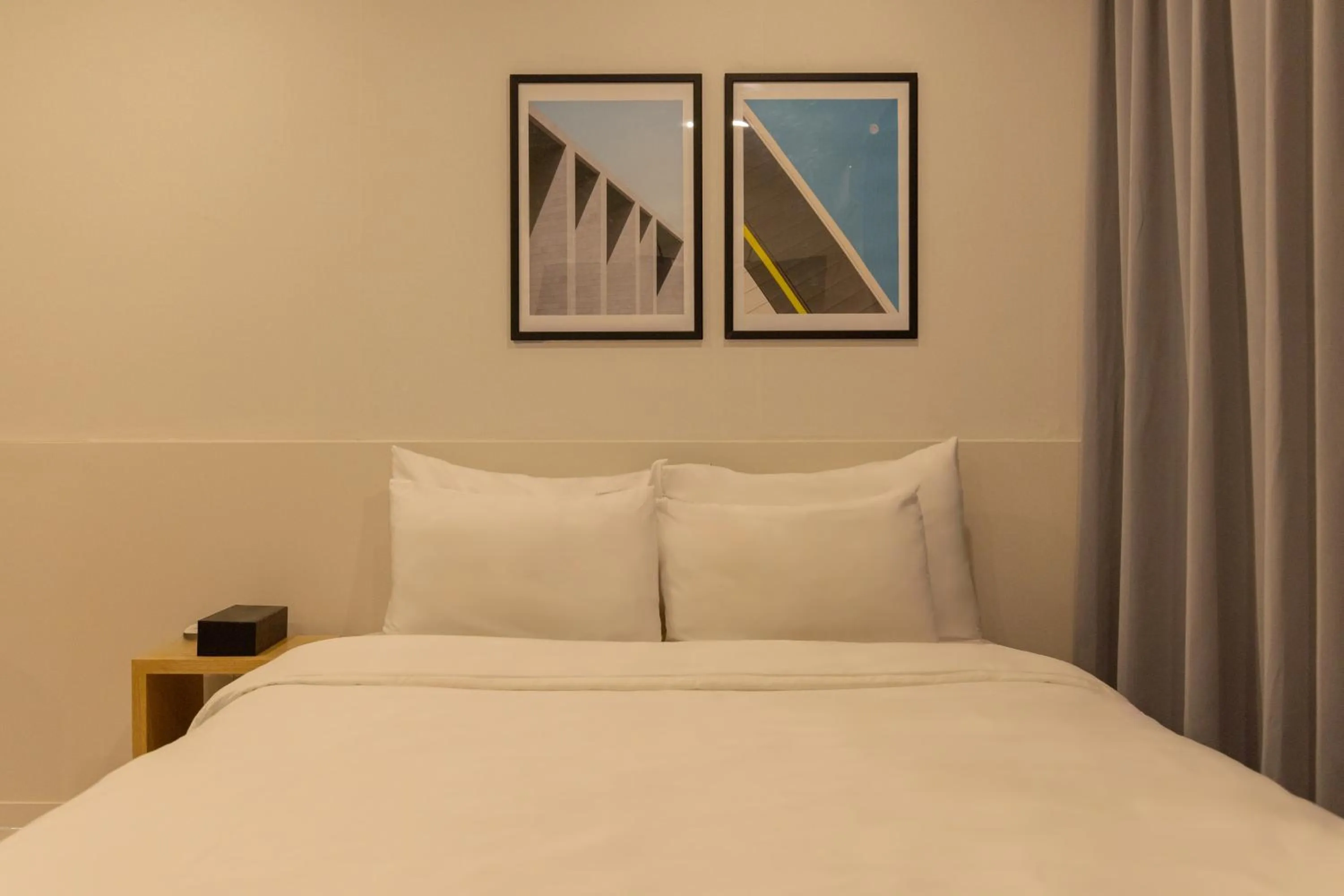 Bed in Object AanK Hotel Gumi