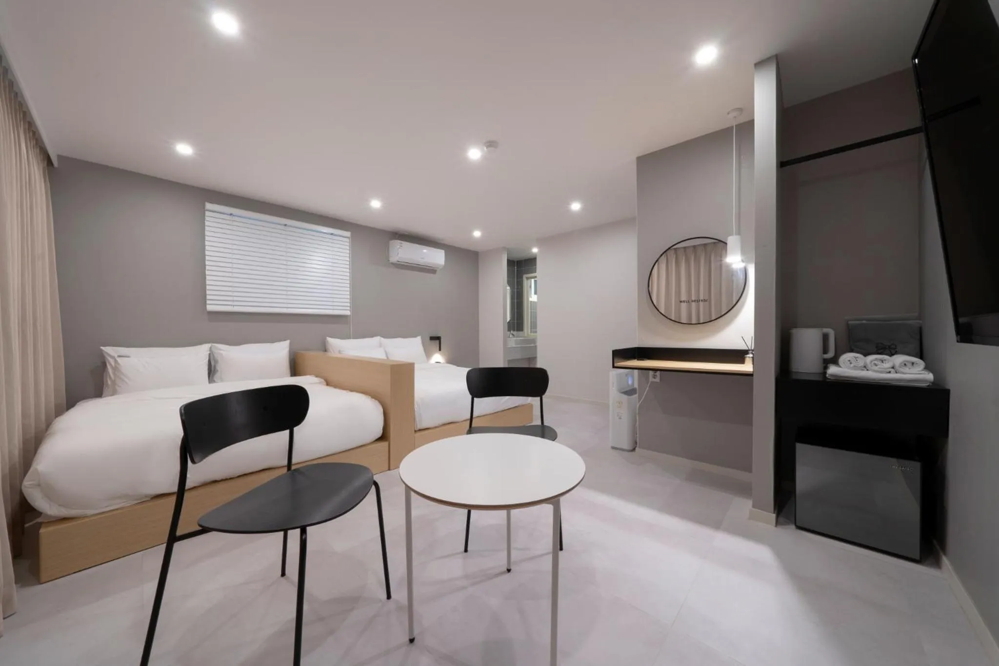 Bed in Object AanK Hotel Gumi