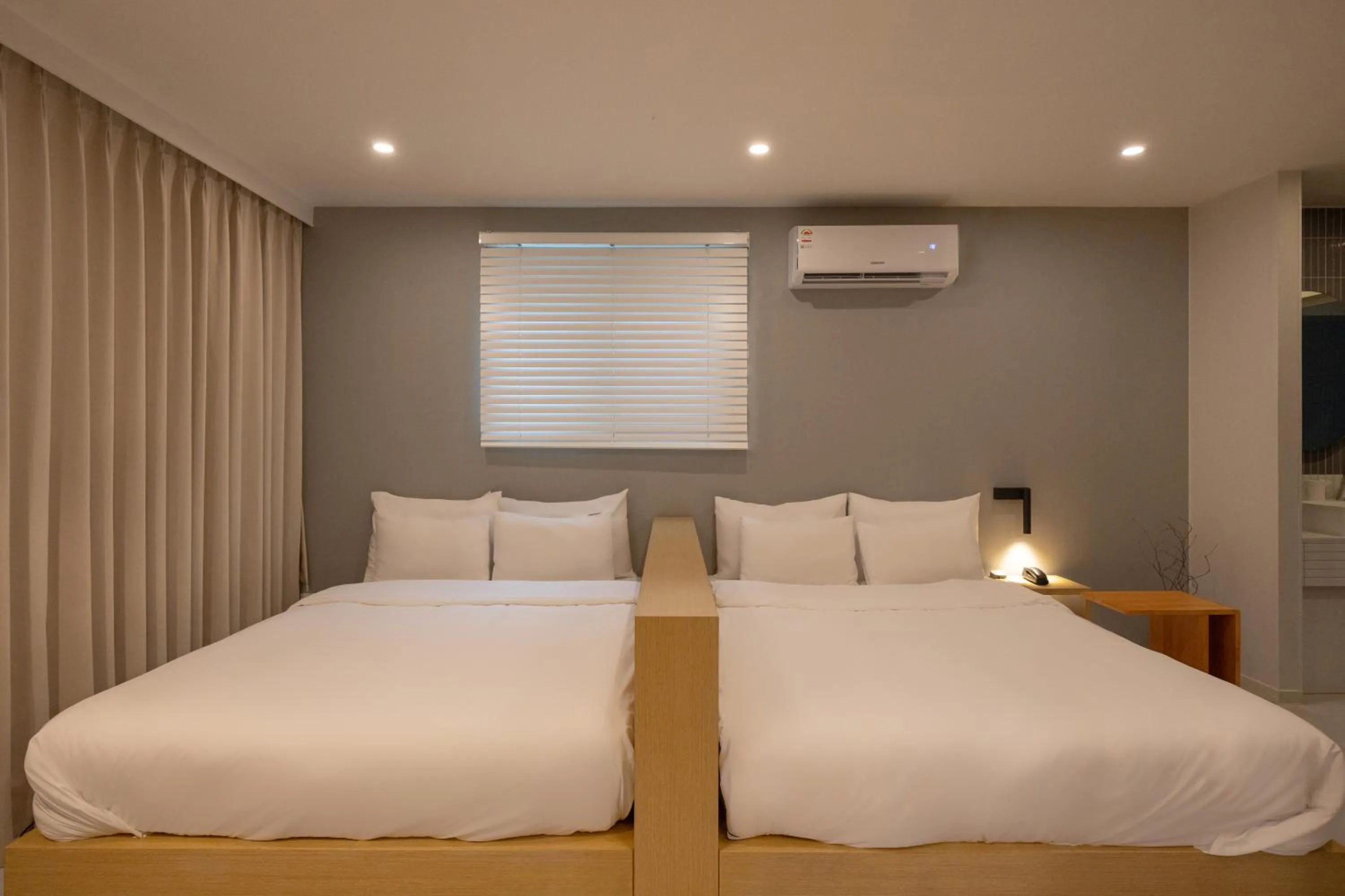 Bed in Object AanK Hotel Gumi