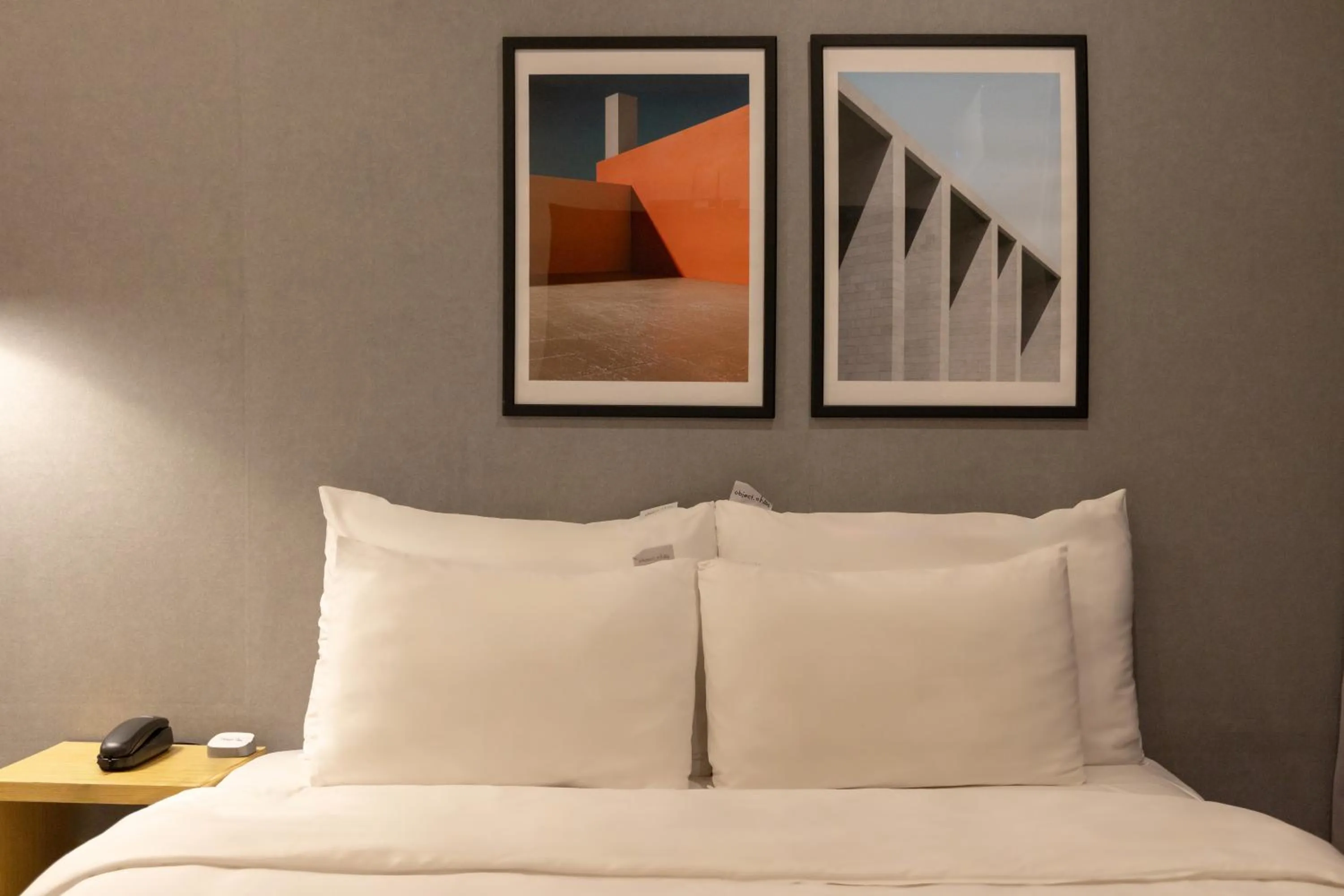 Bed in Object AanK Hotel Gumi