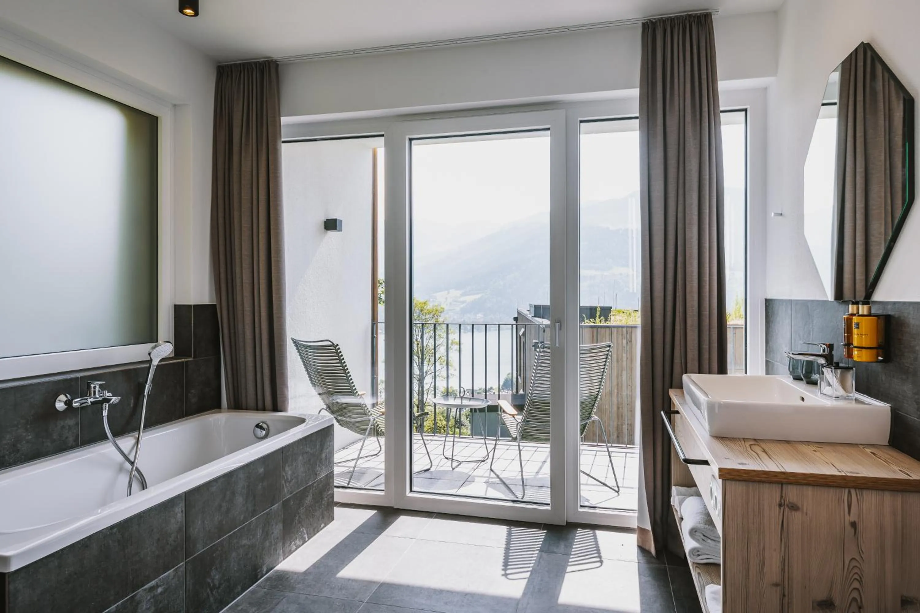 Bathroom in Nikolaus by AvenidA Panoramic Wellness Suites