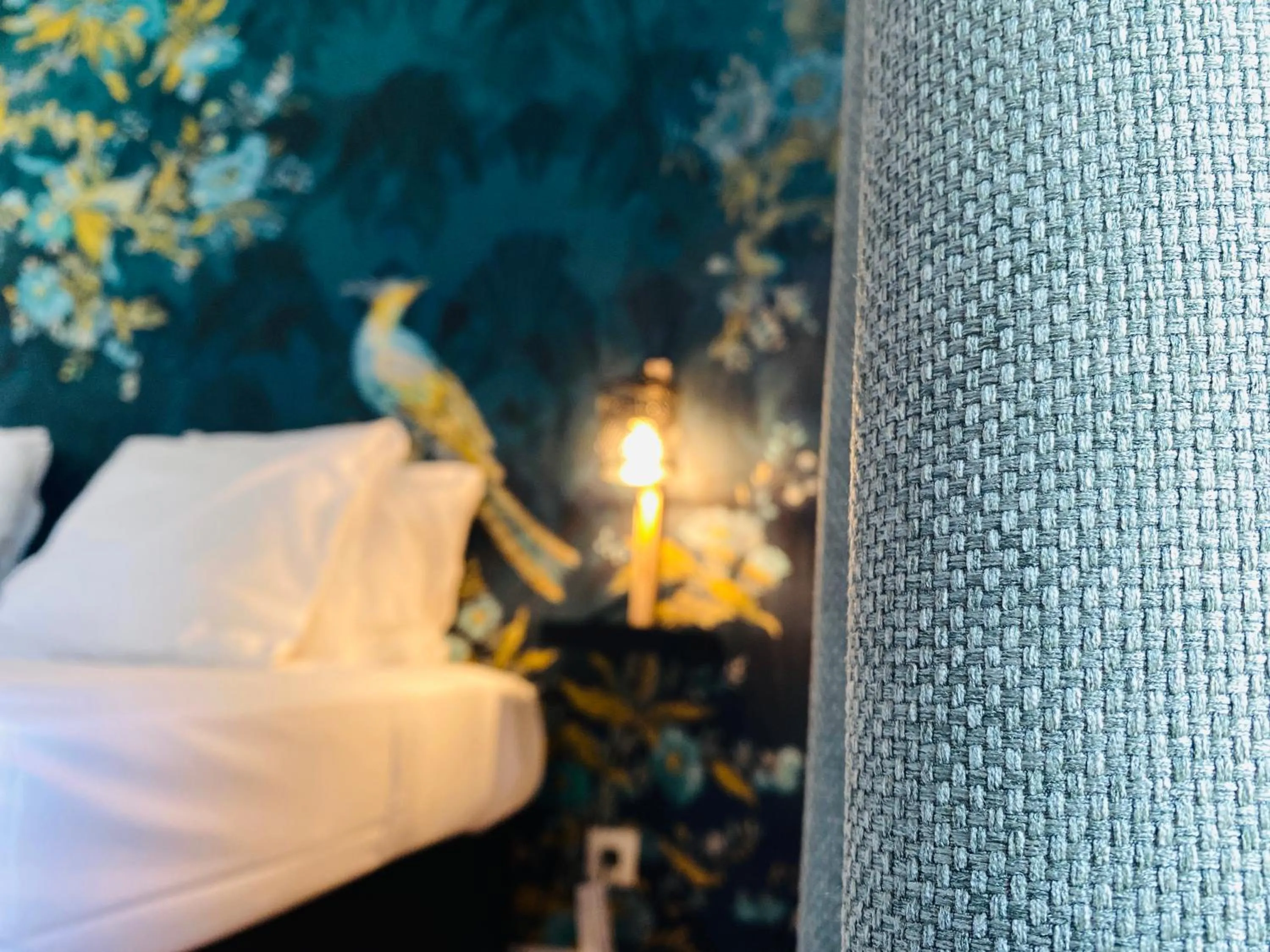 Bedroom, Bed in Logis Hôtel Médiéval, Montélimar Nord