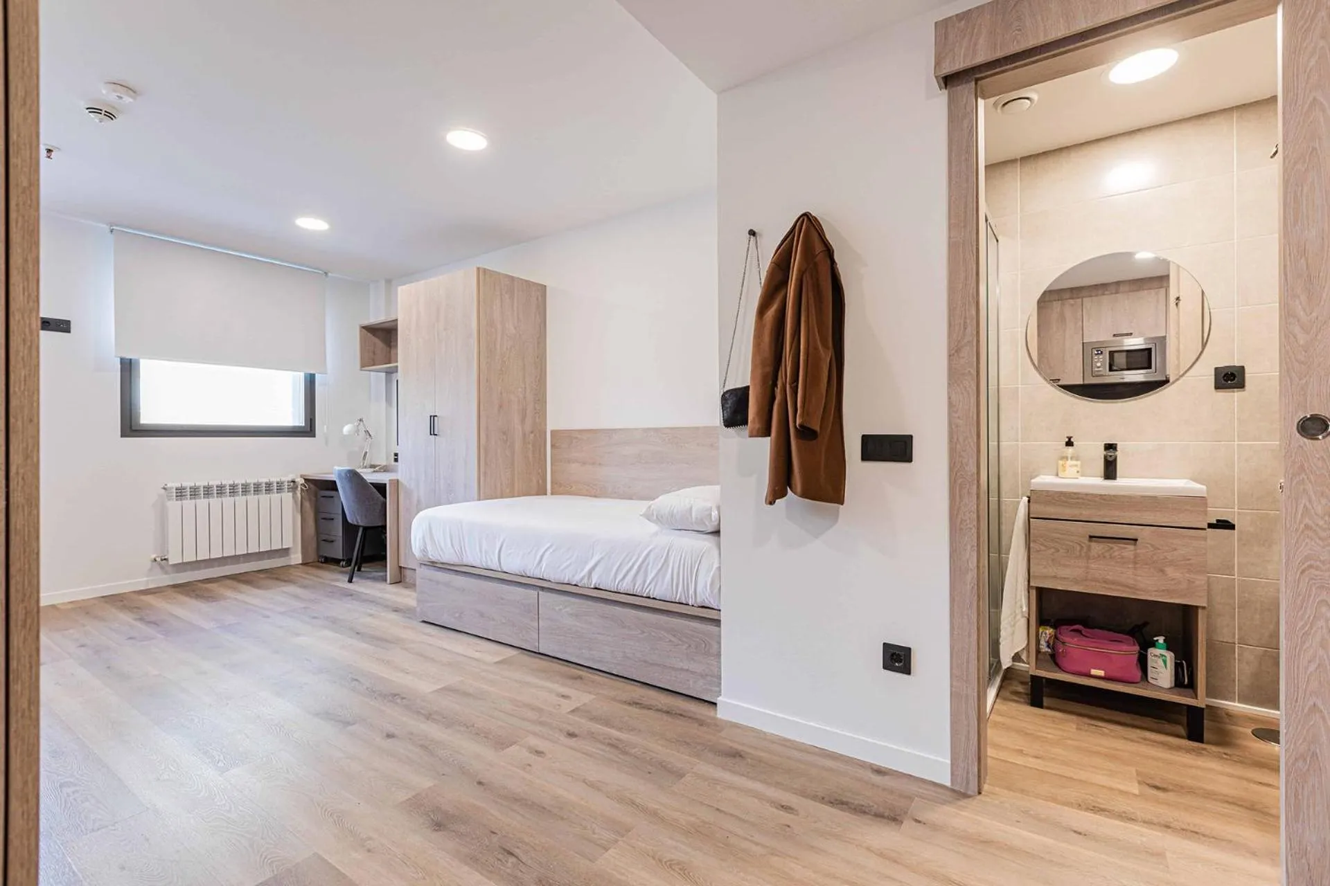 Bedroom, Bed in Micampus Santander Student Residence