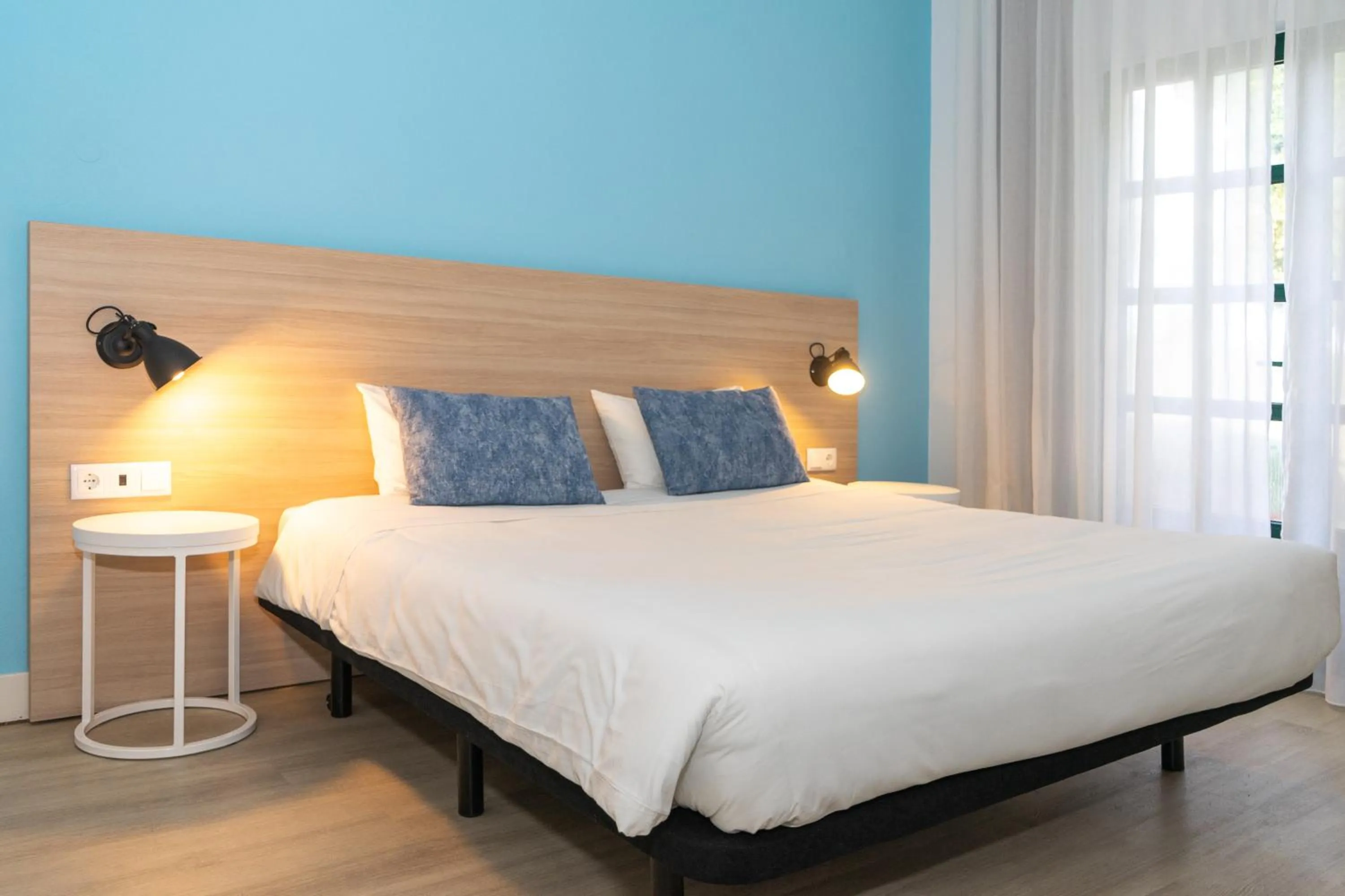 Bed in Flag Hotel Santarém